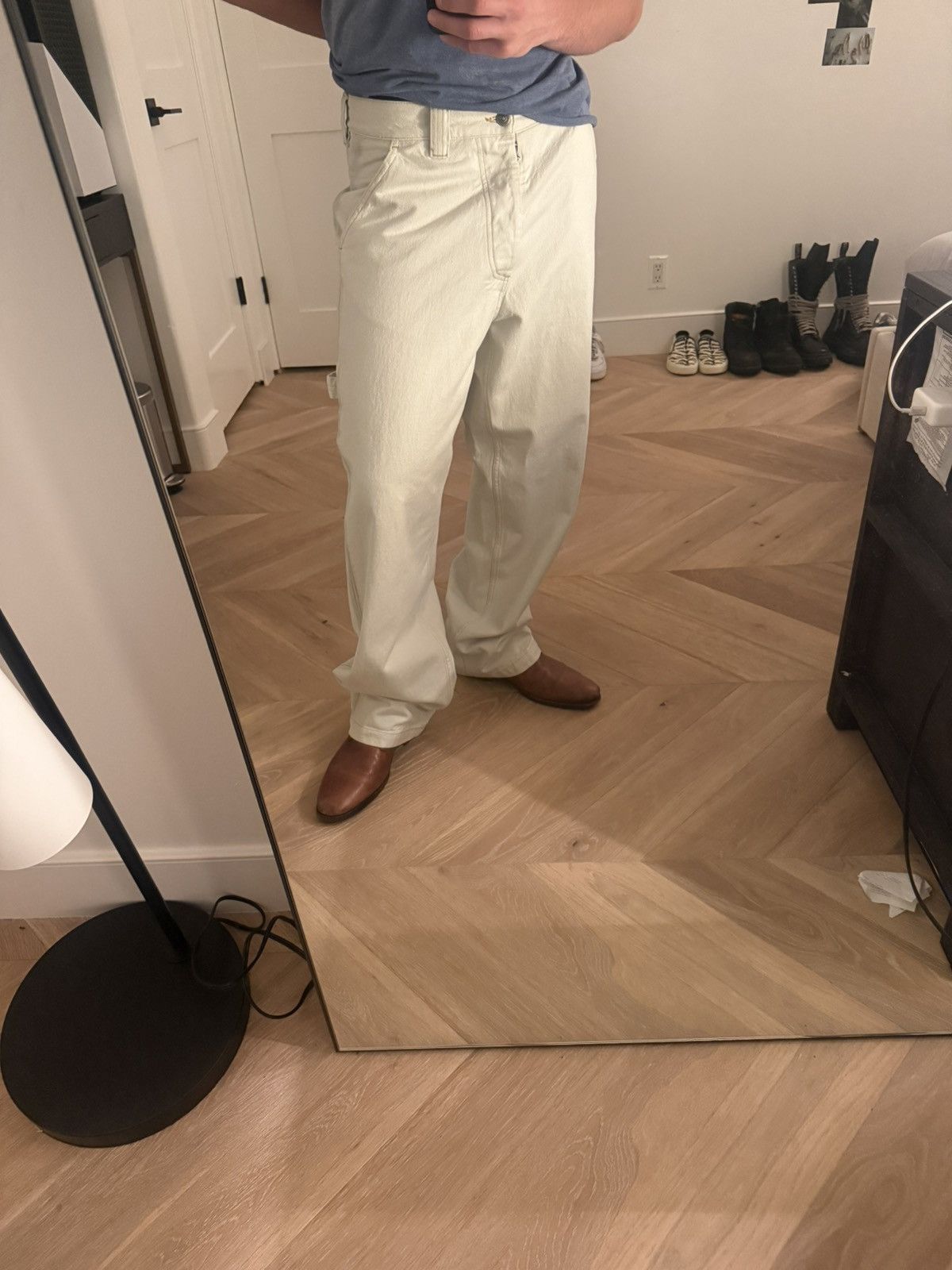 Maison Margiela Maison Margiela White Jeans Size US 30 / EU 46 - 7 Thumbnail