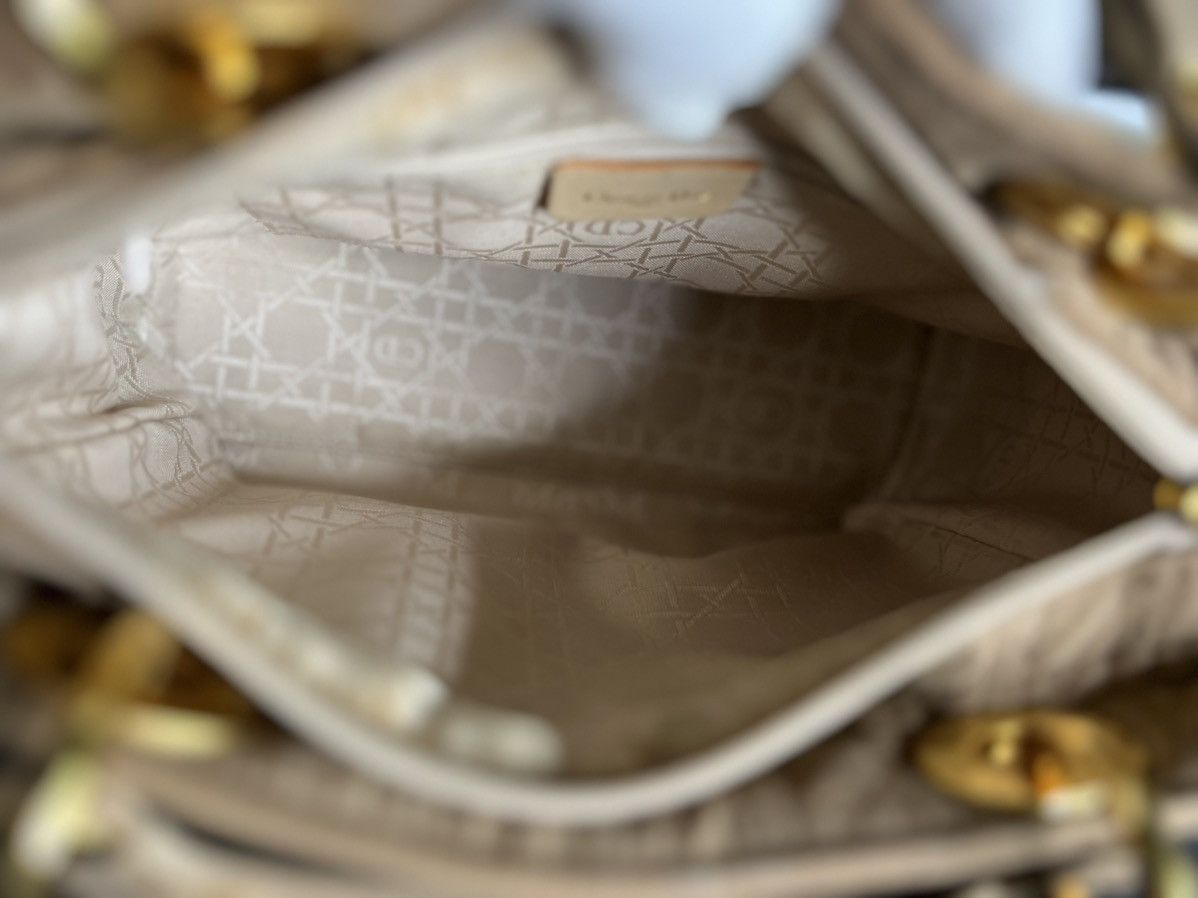Christian Dior Monsieur Christian Dior Medium Cannage Lady Dior Bag Size ONE SIZE - 10 Thumbnail