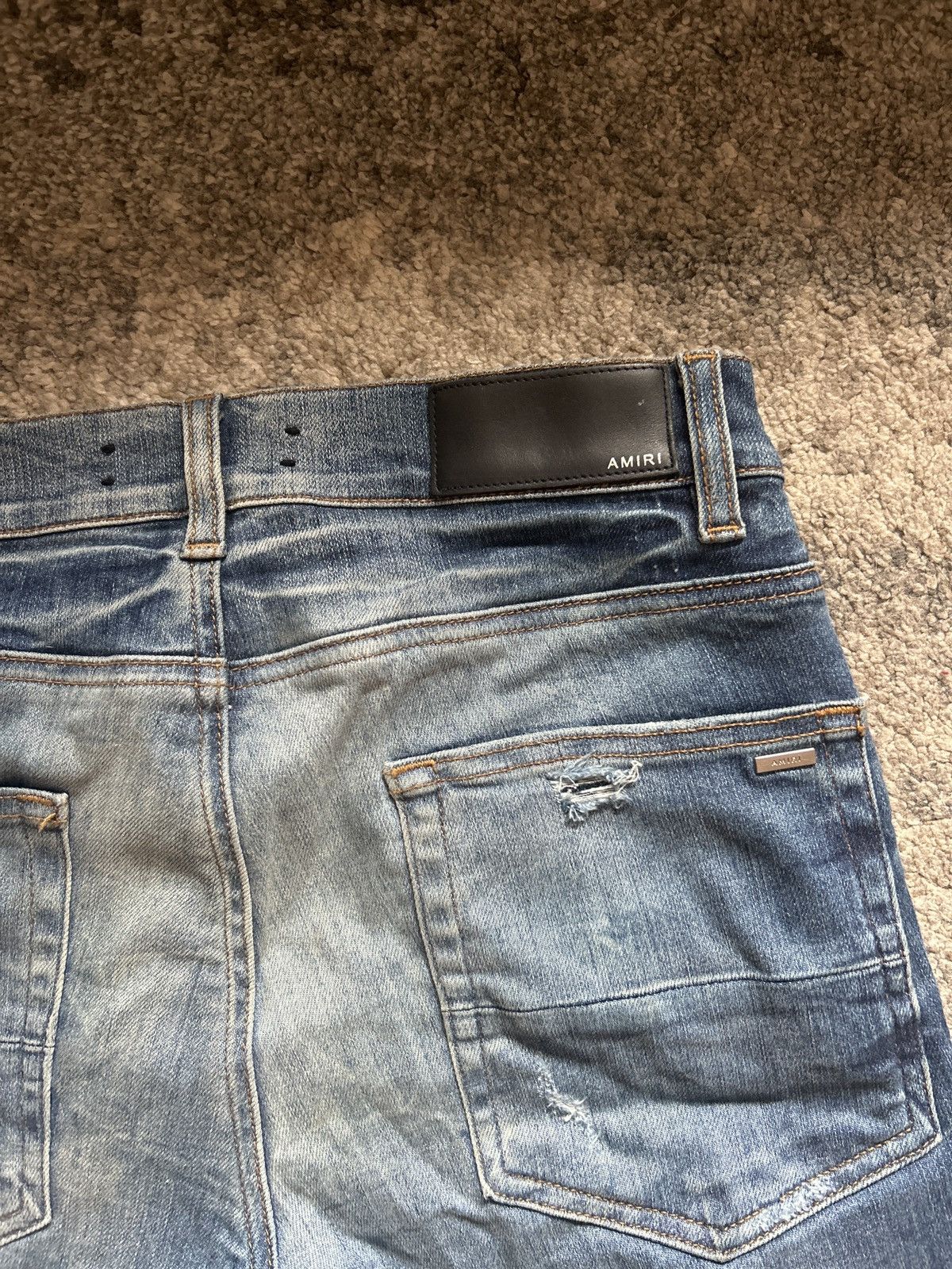 Amiri AMIRI SKINNY DENIM JEAN Size US 30 / EU 46 - 3 Thumbnail