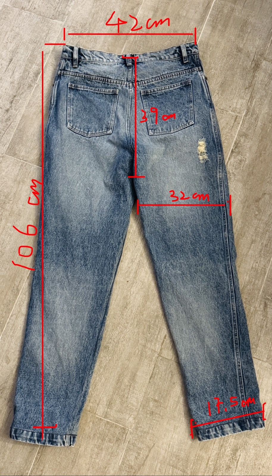 ASHISH Ashish embroidered unisex Boyfriend jeans Size 33" - 8 Thumbnail