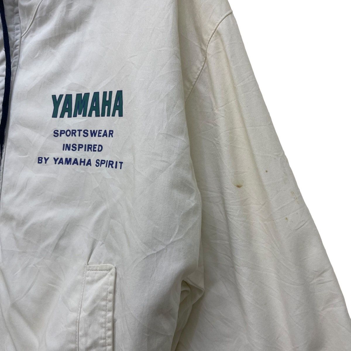 Japanese Brand × Yamaha Vintage Japanese Brand Team Yamaha Bomber Jacket Size US M / EU 48-50 / 2 - 4 Thumbnail