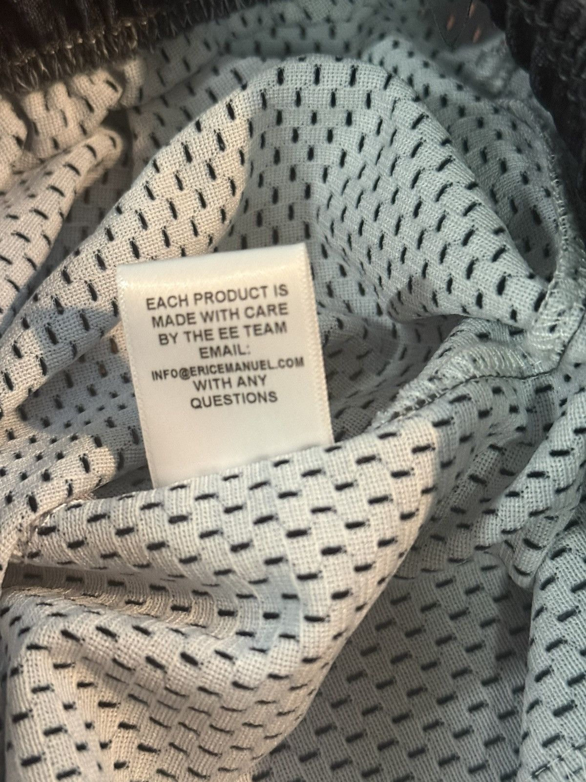 Eric Emanuel Eric Emanuel Baggy Short Black EE Print Size US 40 / EU 56 - 4 Thumbnail