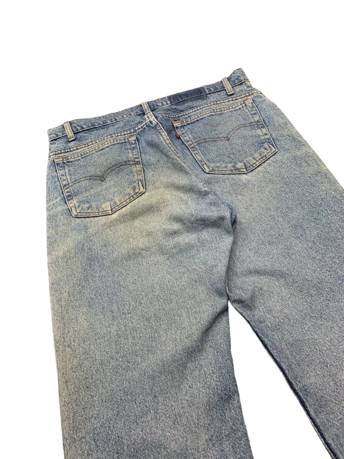 Levi's Vintage Levis USA Distressed Mudwash Denim Pants (AC8) Size US 35 - 9 Thumbnail