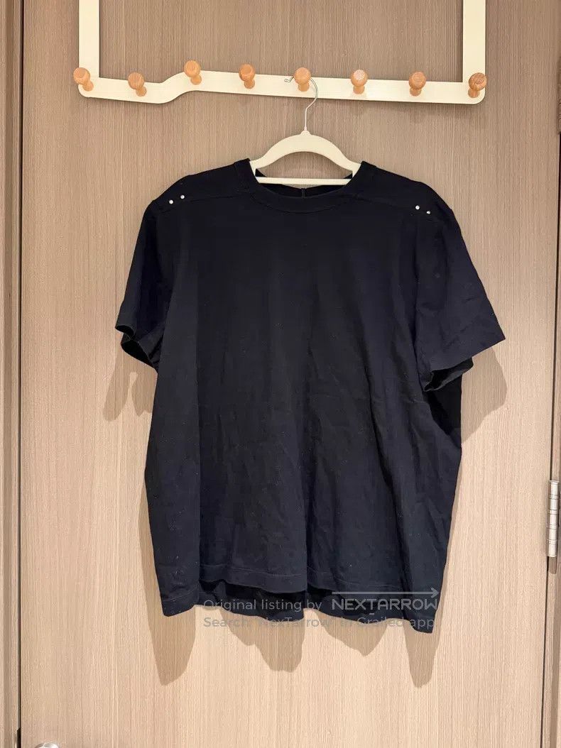 Rick Owens Rick Owens Mainline Studded Black T-Shirt Size US XL / EU 56 / 4 - 1 Thumbnail