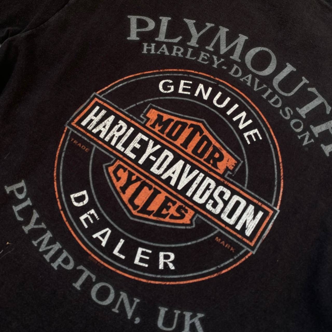 Harley Davidson × Vintage Vintage Harley Davidson 2009 Big Crazy Logo bike tee Size US M / EU 48-50 / 2 - 10 Thumbnail