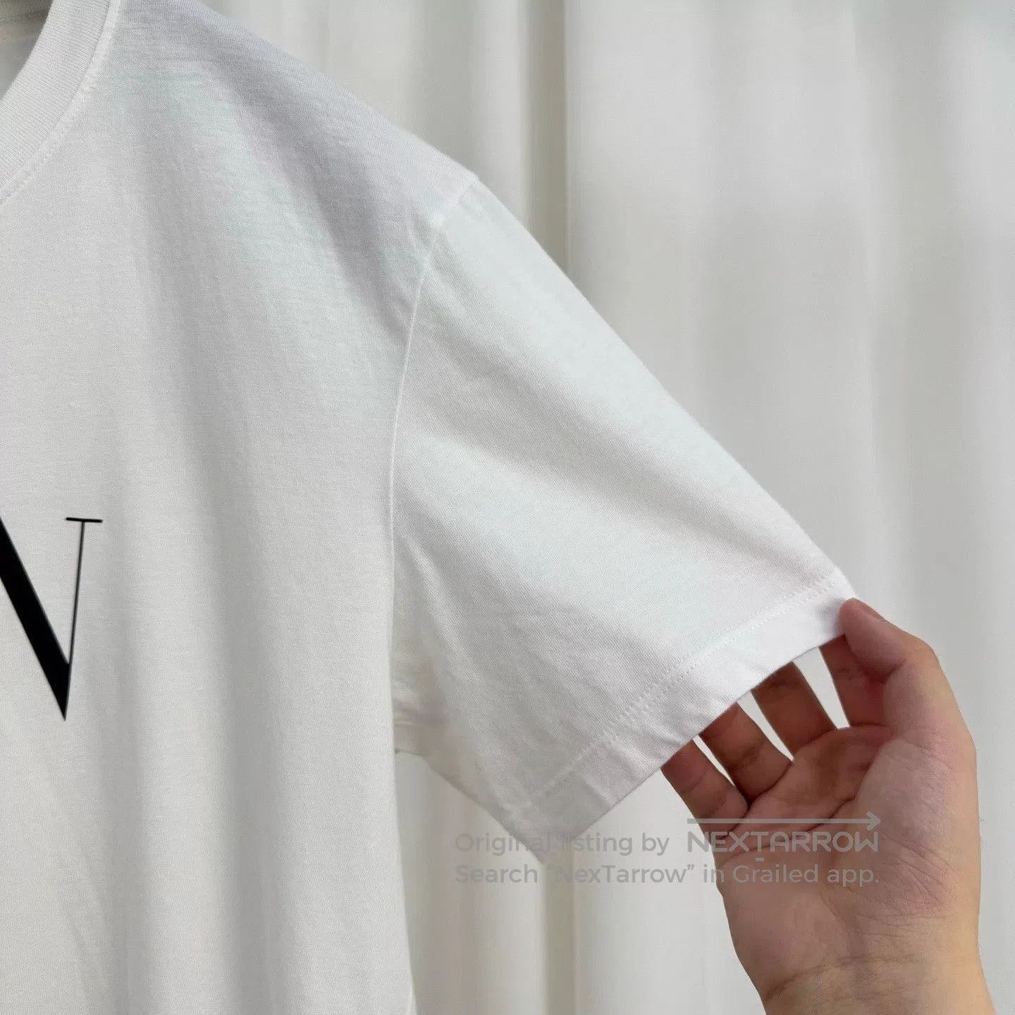 Valentino Valentino Printed Letter Short-Sleeve. Size US M / EU 48-50 / 2 - 4 Thumbnail