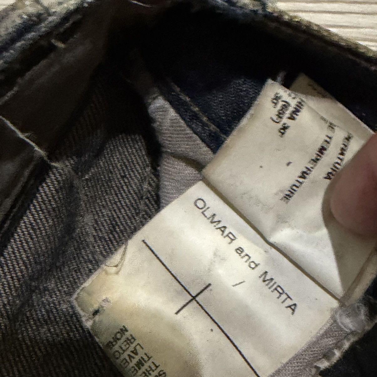 Rick Owens Drkshdw Rick Owens Olmar & Mirta Era DS 7302 Size US 27 - 6 Thumbnail