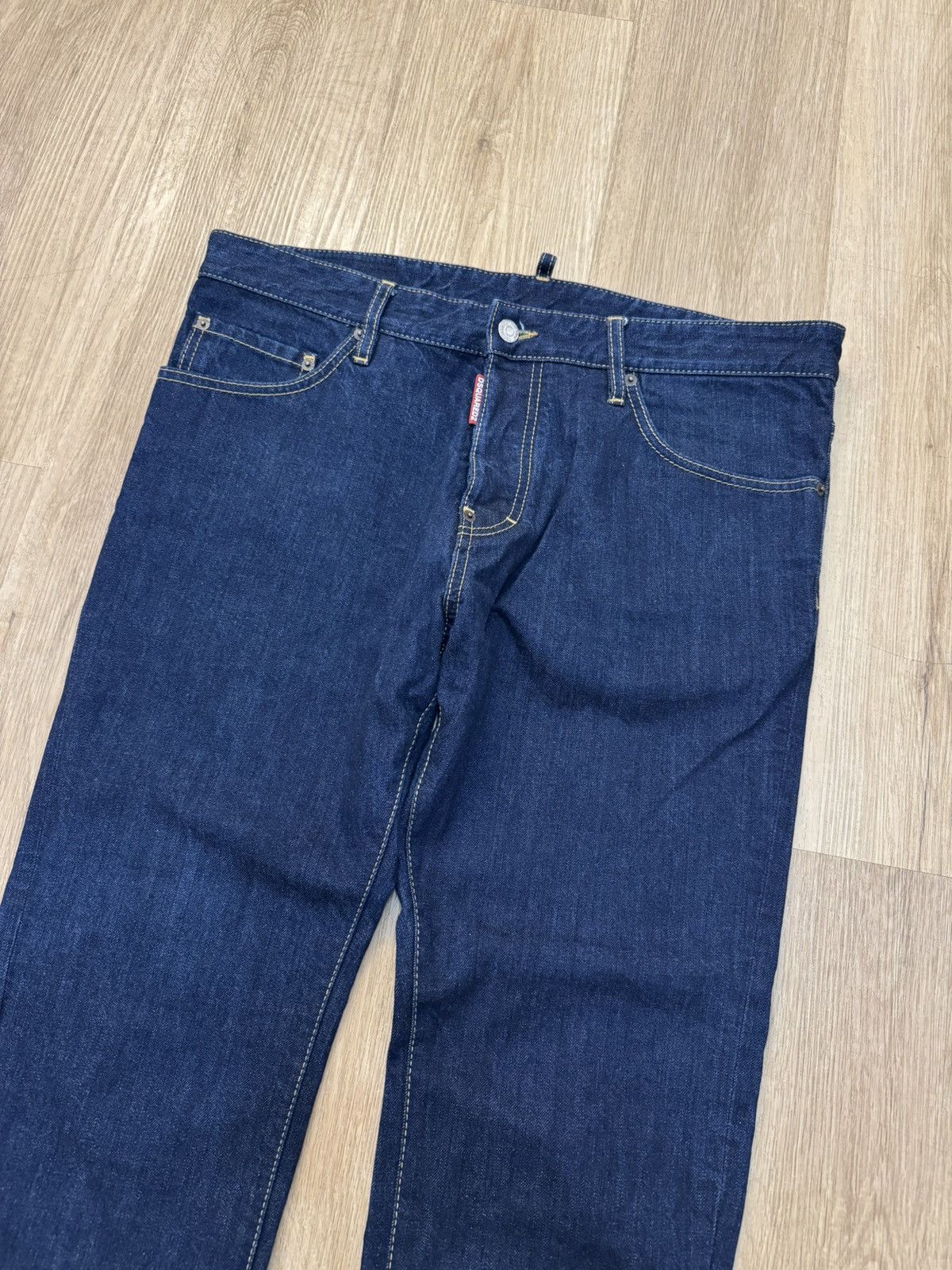 Dsquared2 Dsquared2 Indigo Cigarette Jeans Italy 52 Denim like new Size US 36 / EU 52 - 3 Thumbnail