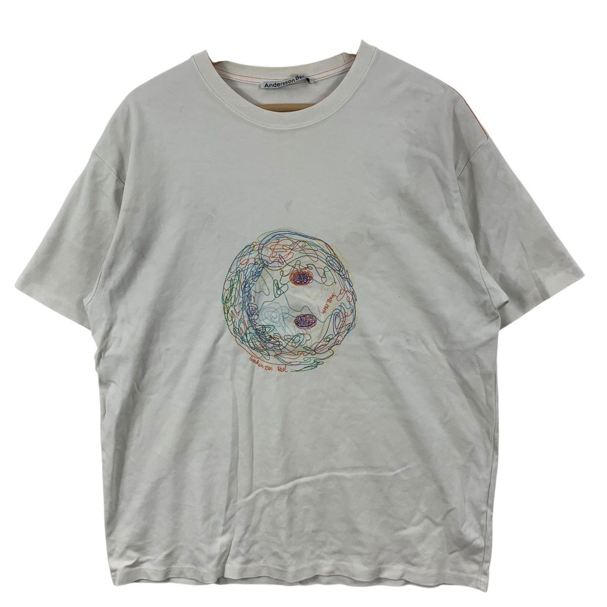 Andersson Bell ANDERSSON BELL KOREA Scandinavian Abstract Baggy Tee Shirt Size L / US 10 / IT 46 - 5 Thumbnail
