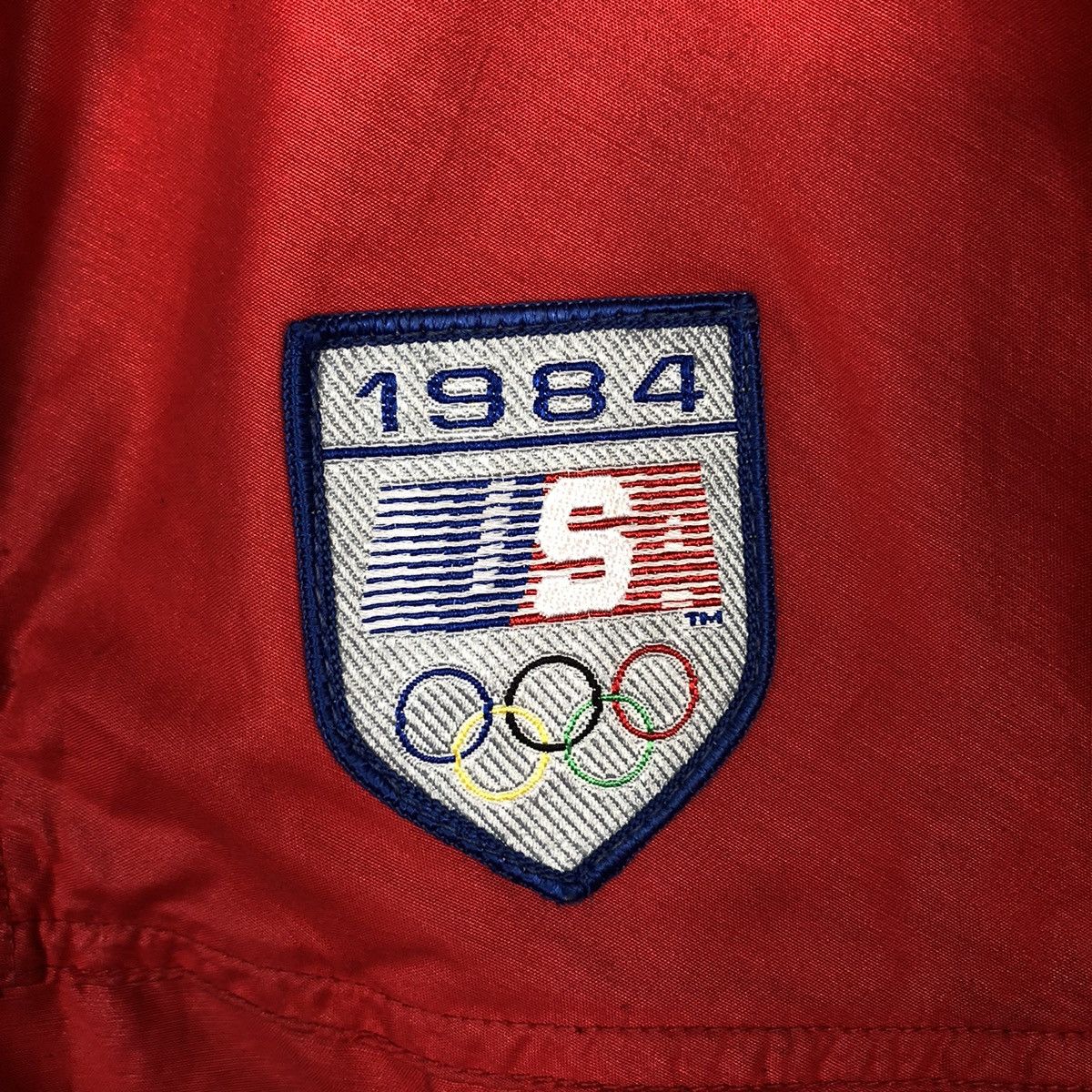 Levi's × Vintage 📌Vintage Anorak Jacket Pull Over Levi's Olympic 1984 Size US S / EU 44-46 / 1 - 17 Thumbnail