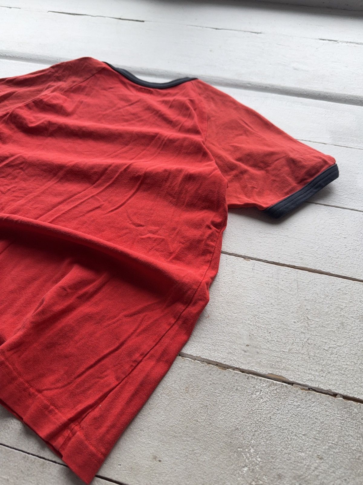 Adidas Vintage 00s Retro Adidas Original Red Faded T shirt Y2K Size US M / EU 48-50 / 2 - 10 Thumbnail