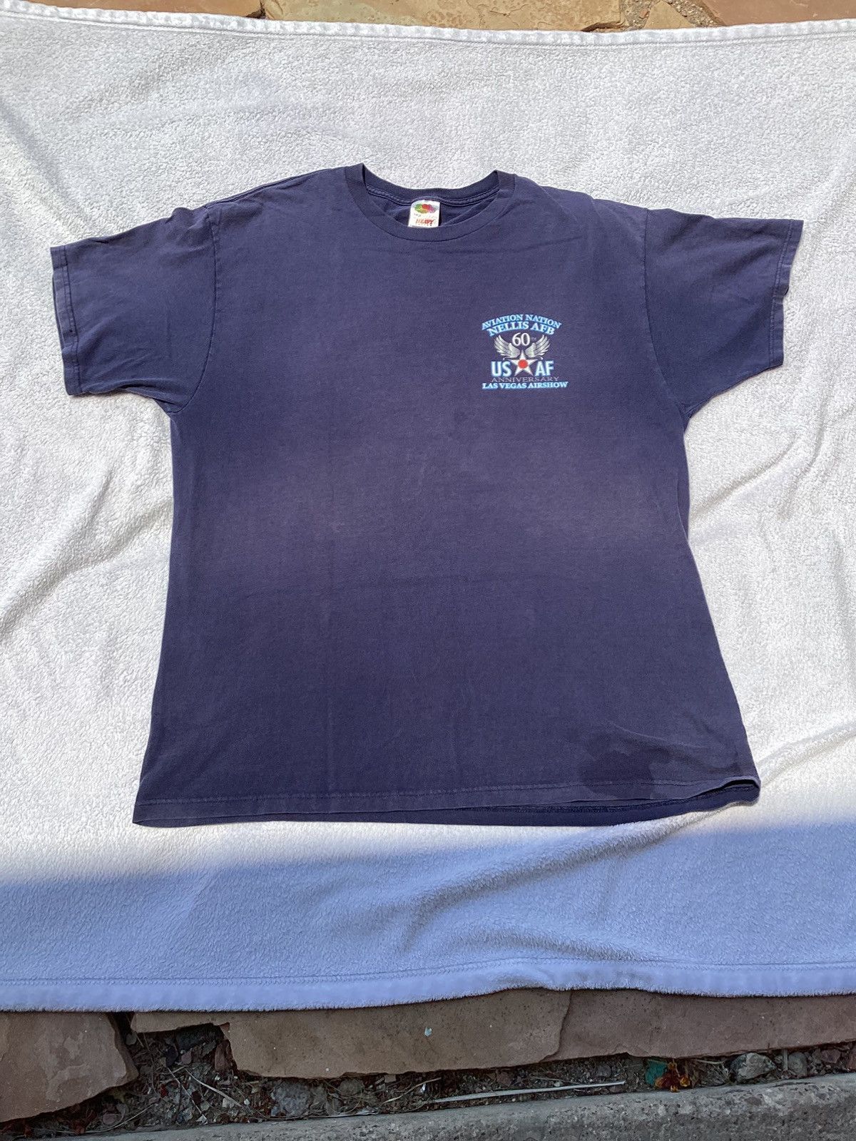 Other 2007 Las Vegas airshow Nellis Air Force Base tshirt Size US XL / EU 56 / 4 - 3 Thumbnail