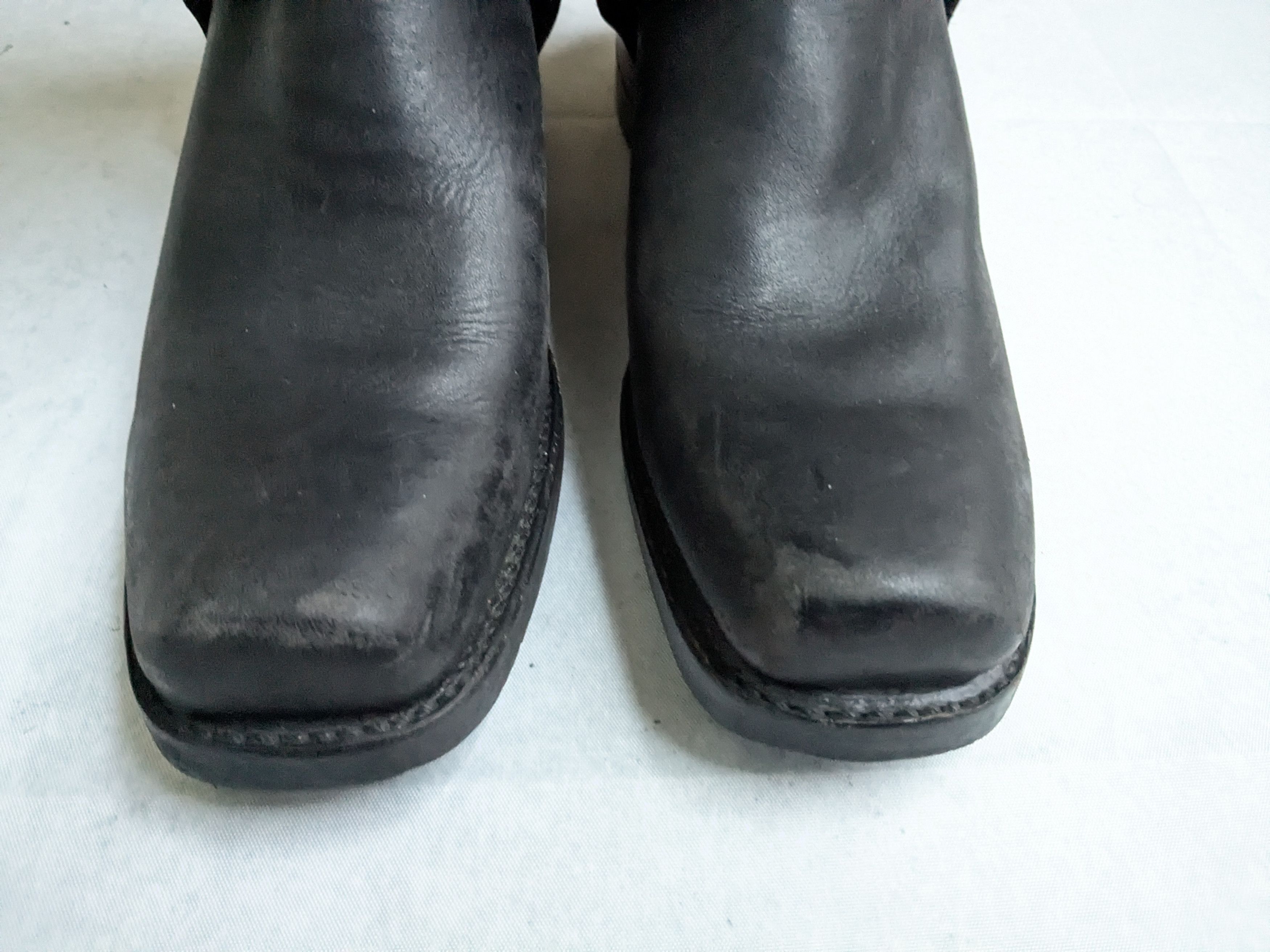 Frye Frye Harness Boots Black 8 M Leather Size US 8 / EU 41 - 4 Thumbnail