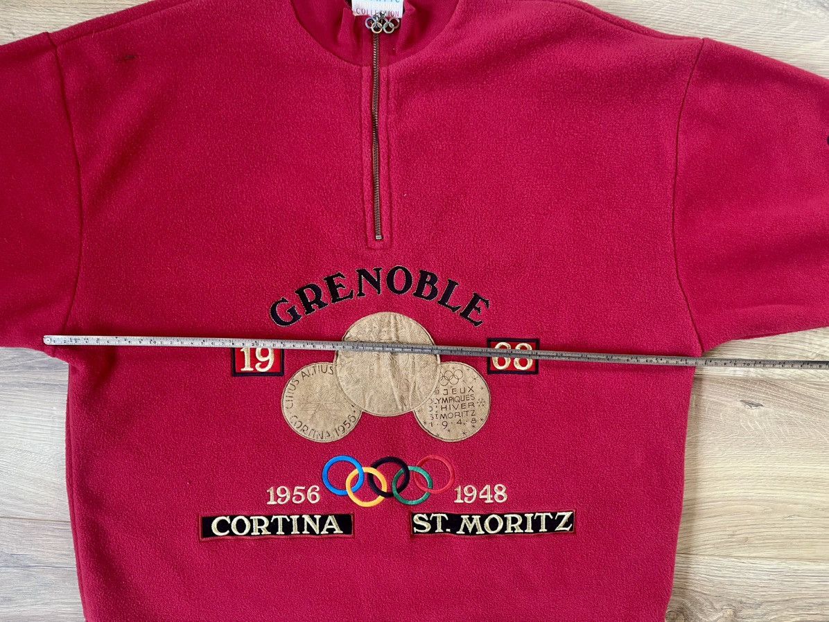 Adidas Adidas Olympic Collection Vintage Fleece Cortina Grenoble Size US M / EU 48-50 / 2 - 12 Thumbnail