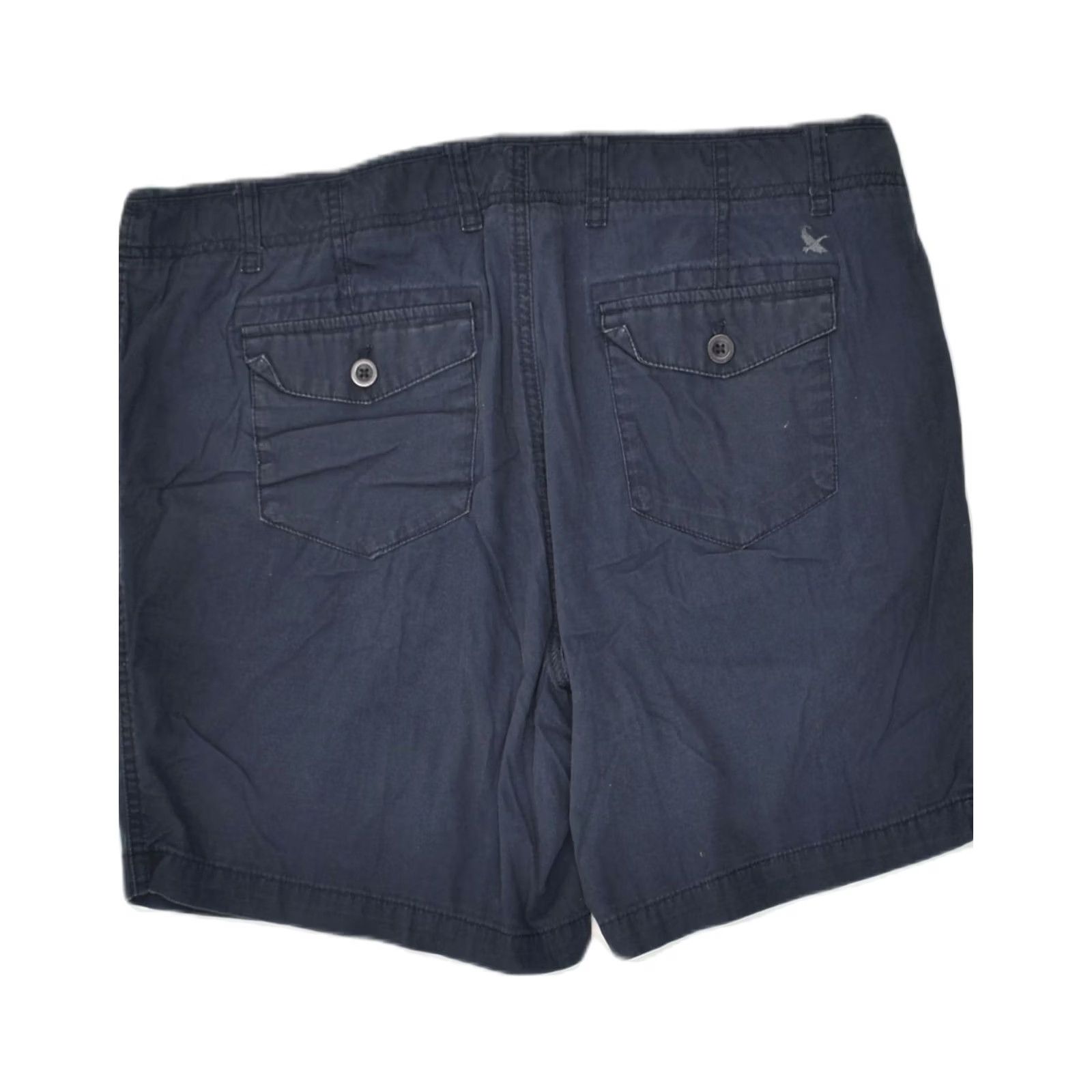 Eddie Bauer EDDIE BAUER Womens Chino Shorts Navy Blue Cotton US 16 2XL W38 Size 40" / US 18 - 2 Thumbnail