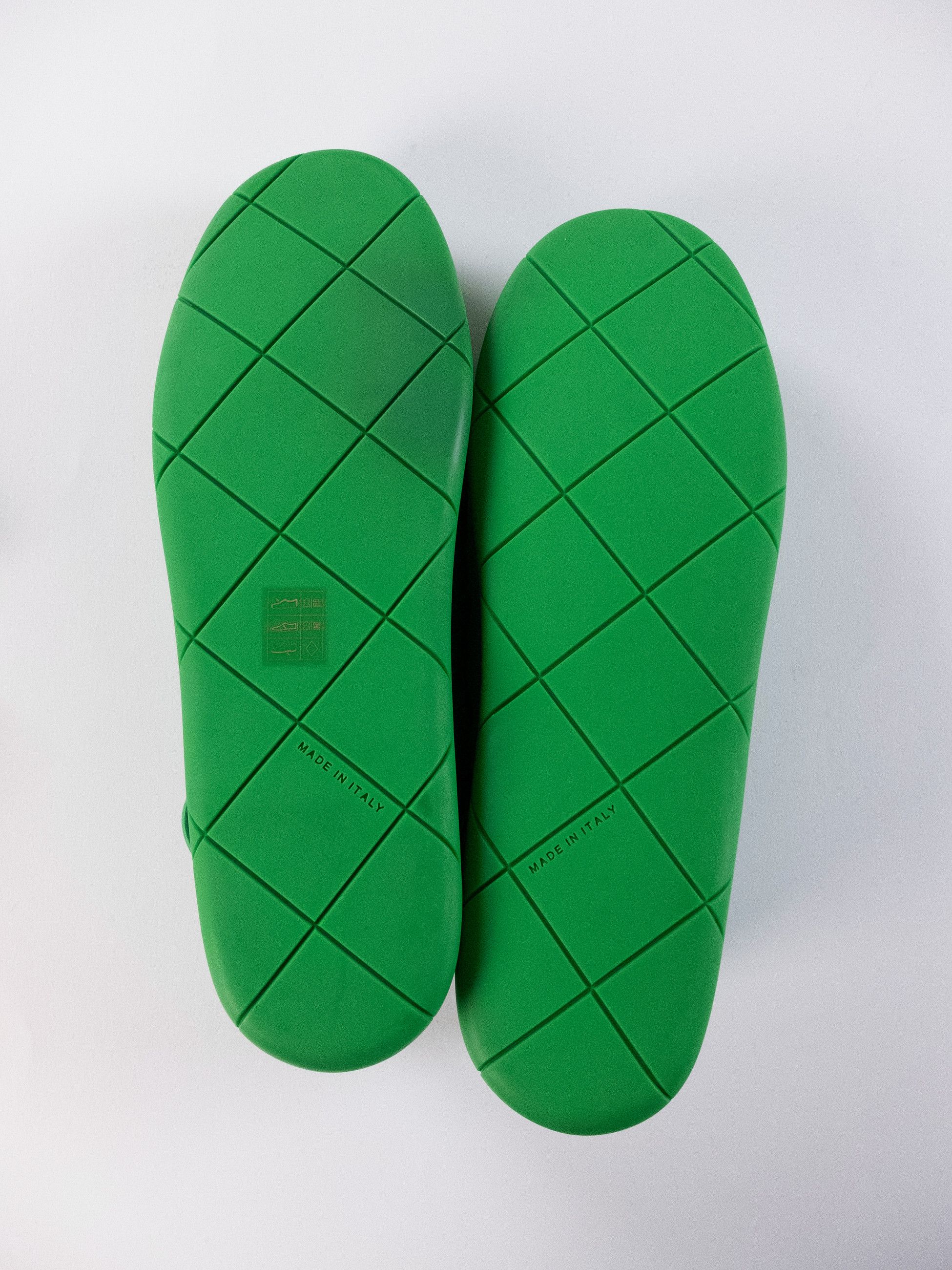 Bottega Veneta BOTTEGA VENETA Plat grass green woven low sneakers 10 43 q Size US 10 / EU 43 - 6 Thumbnail