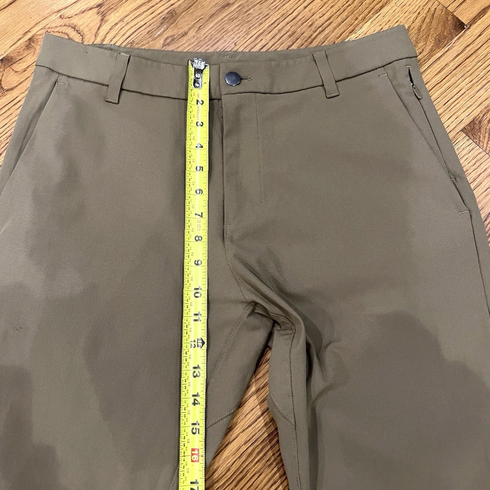 Lululemon VINTAGE Lululemon Golf Pants Men’s 32x28 Slim Chino Artifact Performance Warpstreme Size US 32 / EU 48 - 3 Thumbnail
