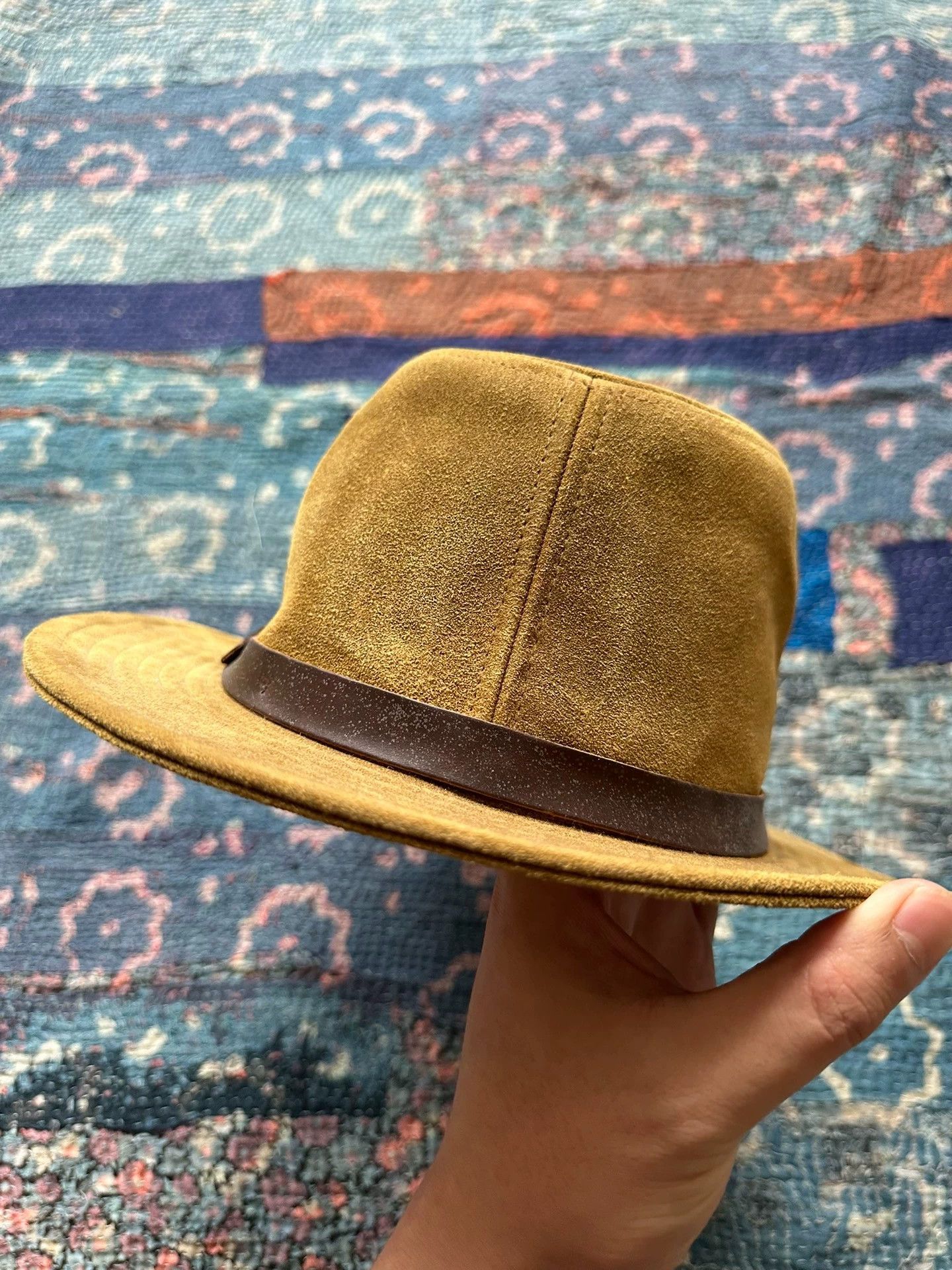 RRL Ralph Lauren RRL Leather Top Hat L Size ONE SIZE - 3 Thumbnail