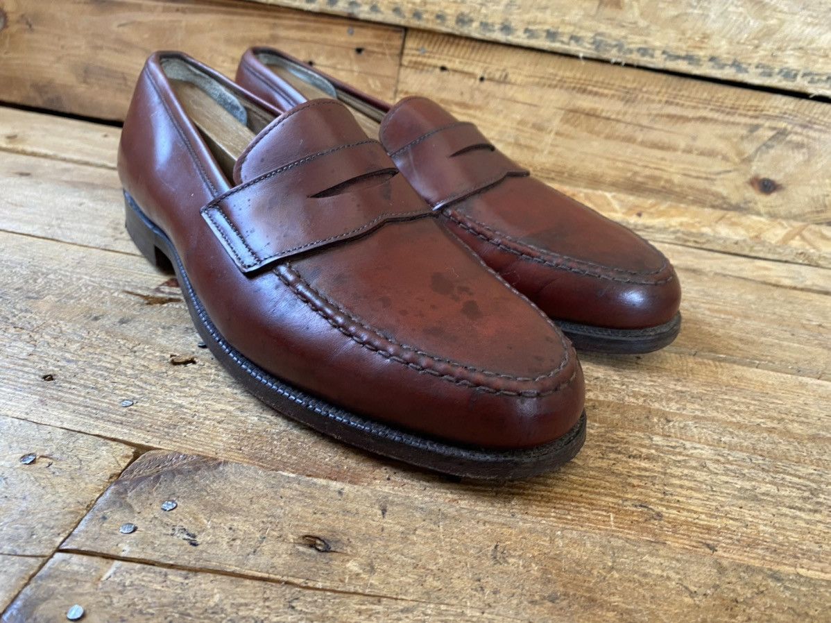 Crockett & Jones Crockett and jones Boston penny leather loafers sz Uk8G Size US 9 / EU 42 - 11 Thumbnail