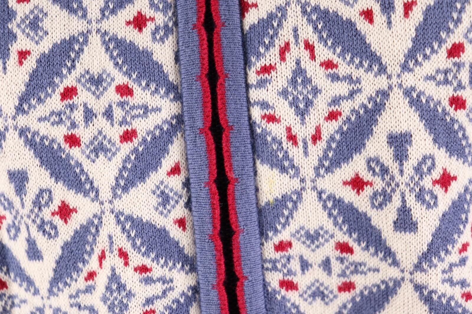 Designer Deerberg by Oska Multicolor Full Zip Cardigan Sweater Size L Size L / US 10 / IT 46 - 6 Thumbnail