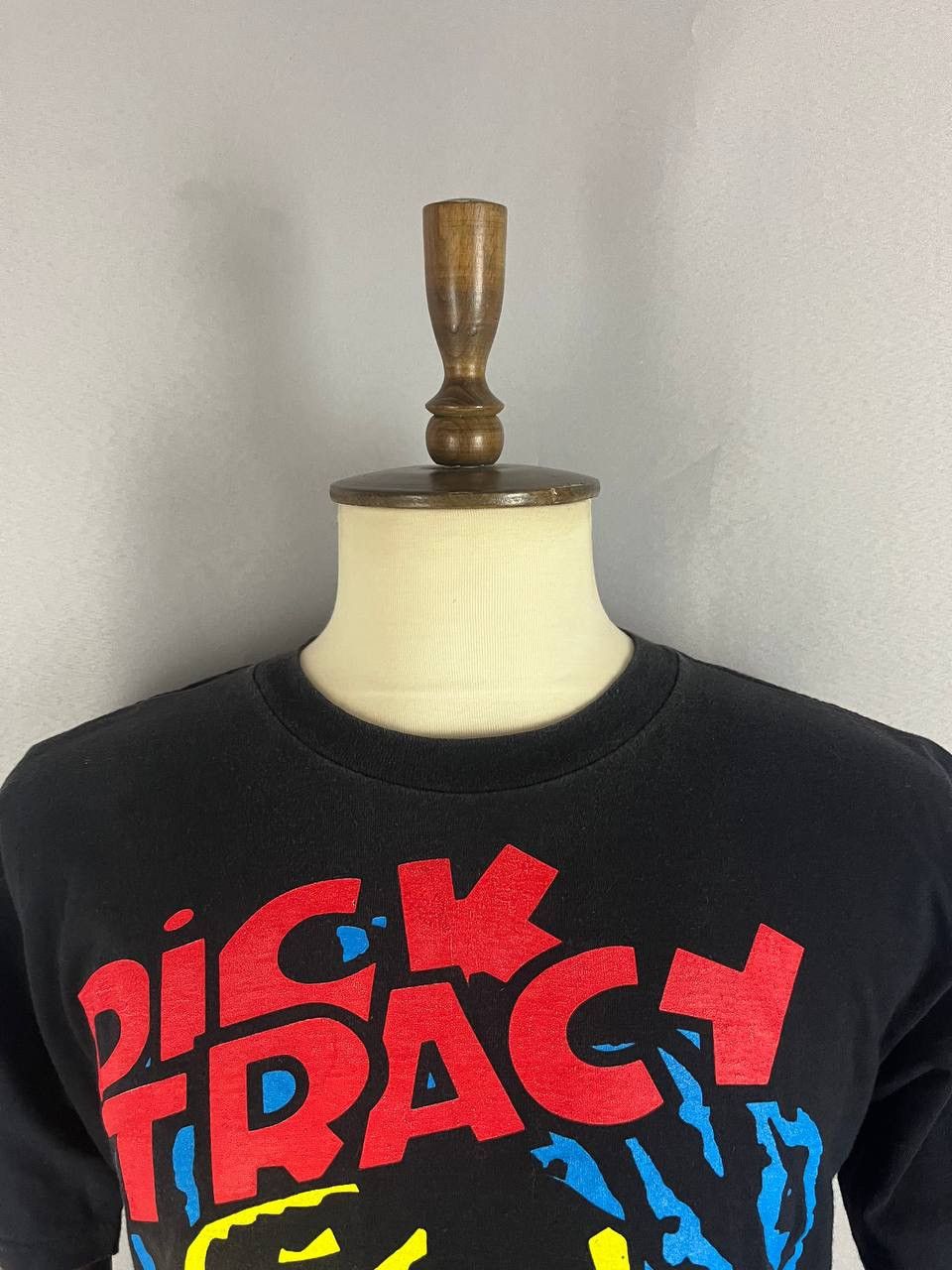 Vintage Pick Tracy Movie Tee T Shirt Vintage 1990s Black Size US L / EU 52-54 / 3 - 3 Thumbnail