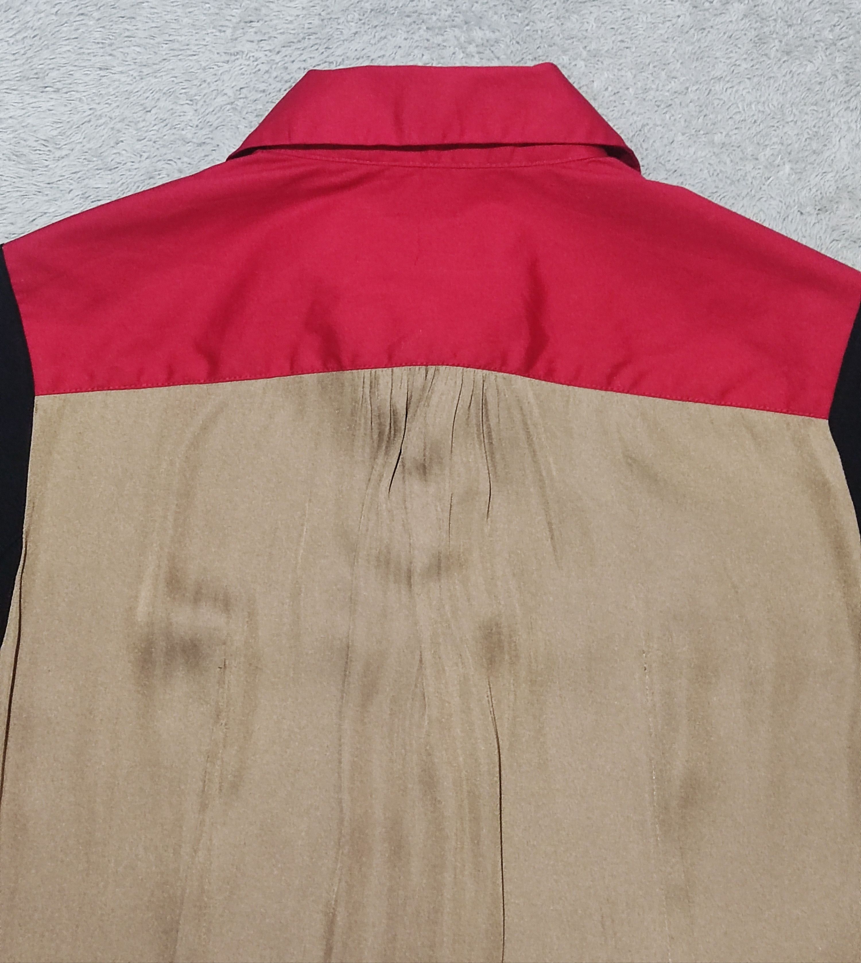 GU × Undercover GU x Undercover Tri-Tone Colorblock Button Up Shirts Size M / US 6-8 / IT 42-44 - 8 Thumbnail