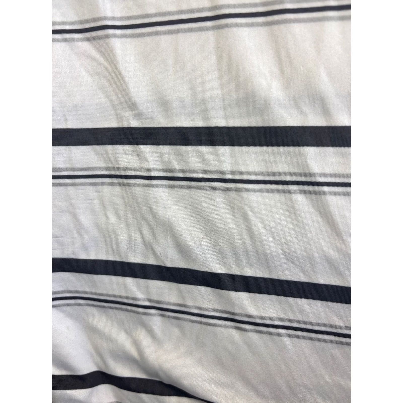 Under Armour Under Armour Polo Shirt Men's 2XL Loose Heat Gear White Black Stripe Polo Shirts White Nike? Size US XXL / EU 58 / 5 - 7 Thumbnail