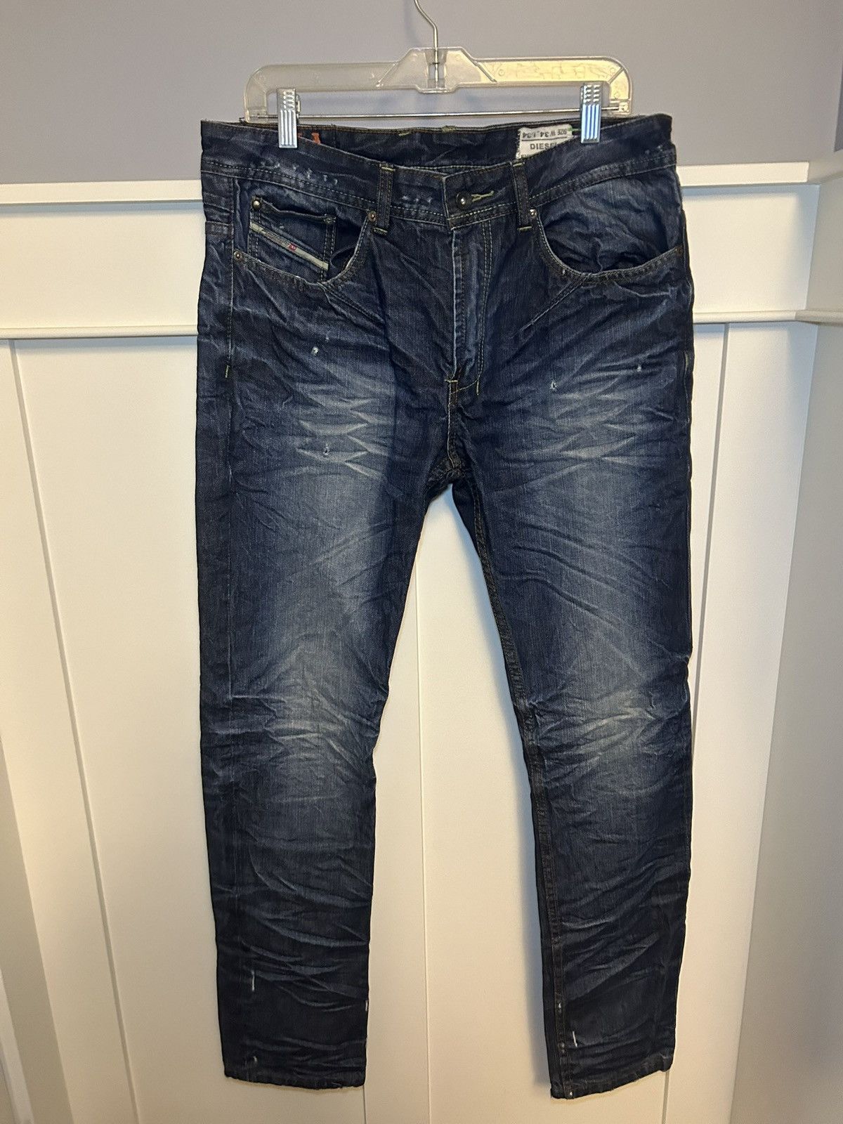 Diesel Diesel DNA “dirty new age” stacked slim distressed jeans Size US 34 / EU 50 - 1 Thumbnail