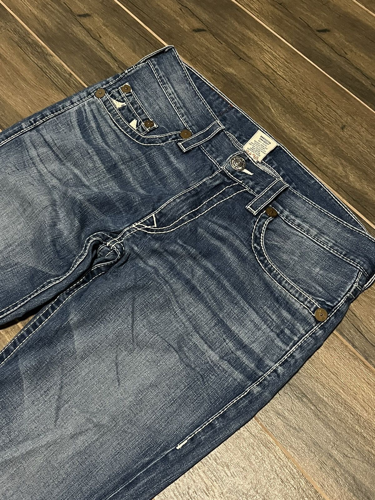 True Religion × Vintage TRUE RELIGION BOBBY VINTAGE Y2K USA DENIM JEANS Size US 36 / EU 52 - 5 Thumbnail