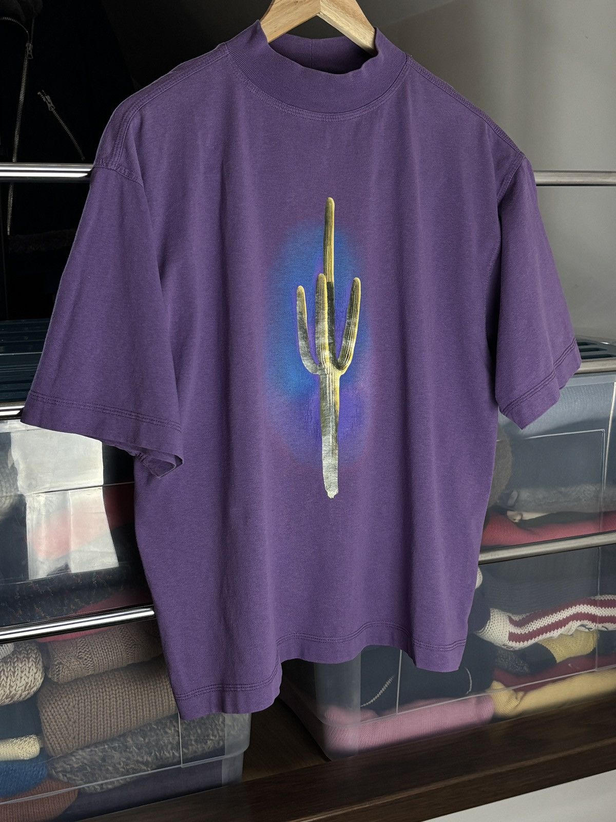 Palm Angels Palm Angels Cactus Boxy Tee Size US S / EU 44-46 / 1 - 2 Thumbnail