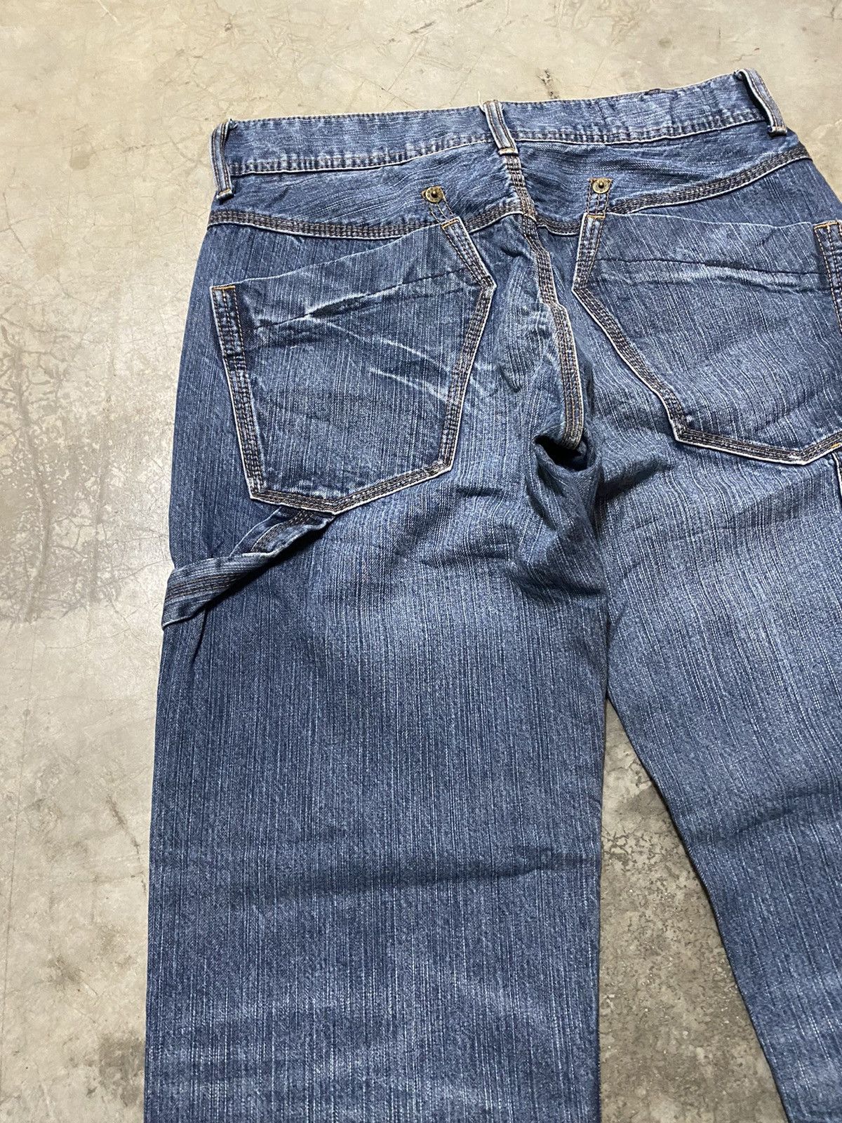JNCO × Japanese Brand Baggy Jeans Japanese Carpenter Rush Hour Distressed Size US 32 / EU 48 - 4 Thumbnail