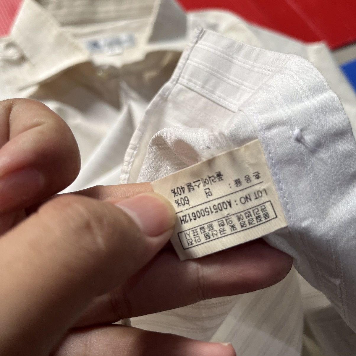 Aquascutum × Other UK Vintage Aquascutum of london Shirt long sleeve White stripes Size US XL / EU 56 / 4 - 7 Thumbnail