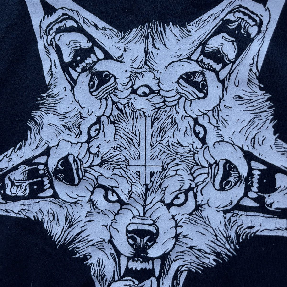 Band Tees × Vintage Vintage SPEEDWOLF Rock Shirt Size US XXL / EU 58 / 5 - 3 Thumbnail