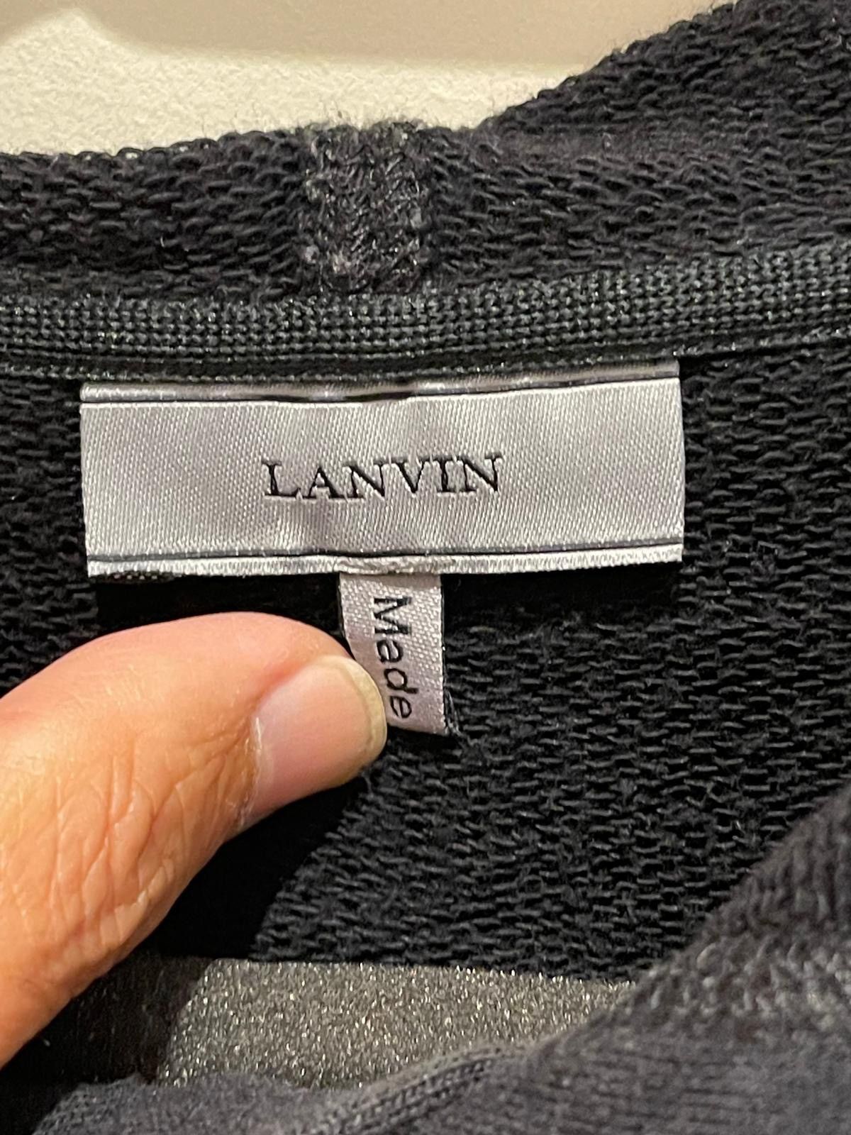 Lanvin Lanvin Black Hoodie Size US M / EU 48-50 / 2 - 7 Thumbnail
