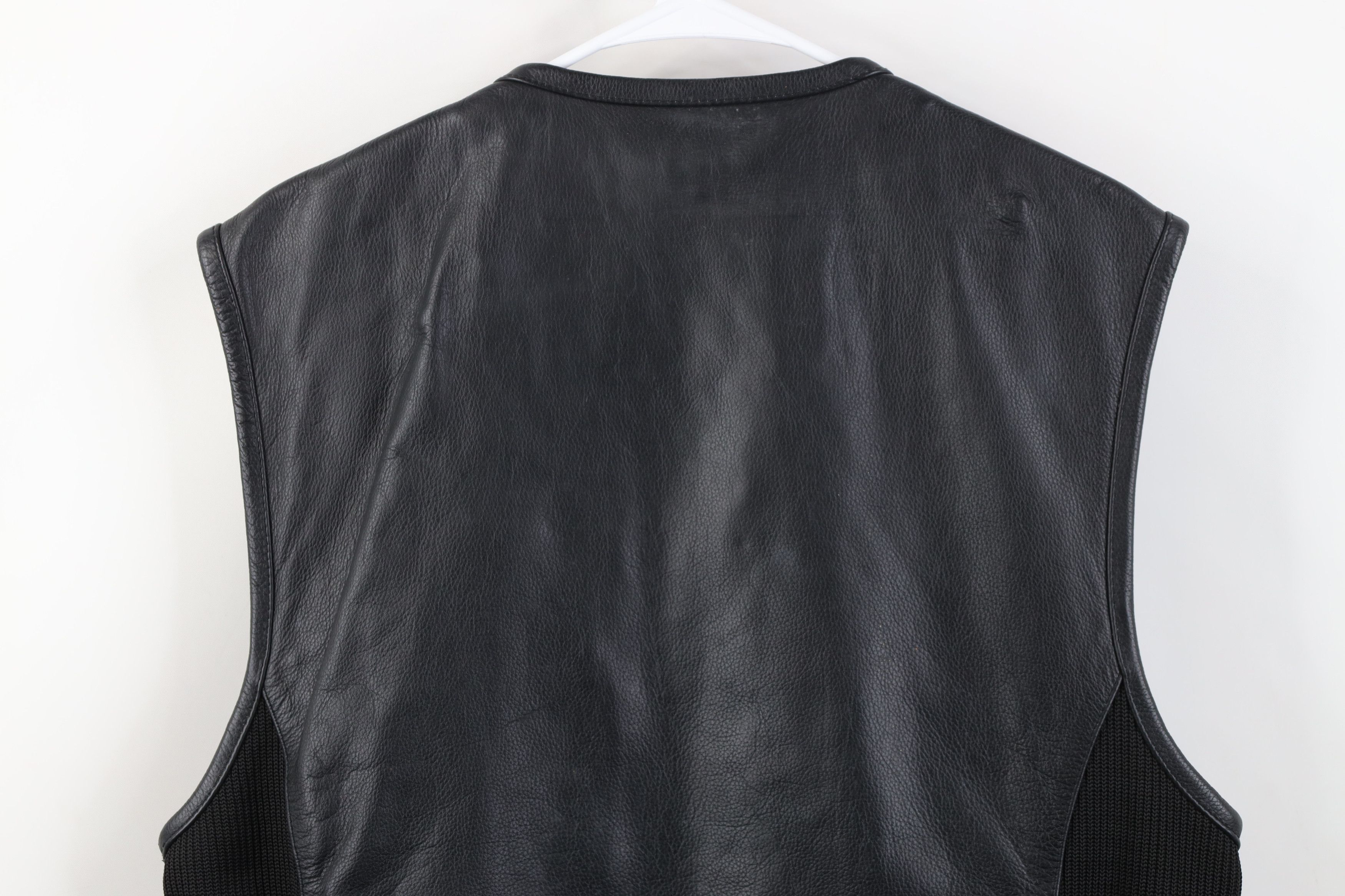 Vintage Vintage Y2K Streetwear Tactical Motorcycle Vest Jacket Size US M / EU 48-50 / 2 - 14 Thumbnail