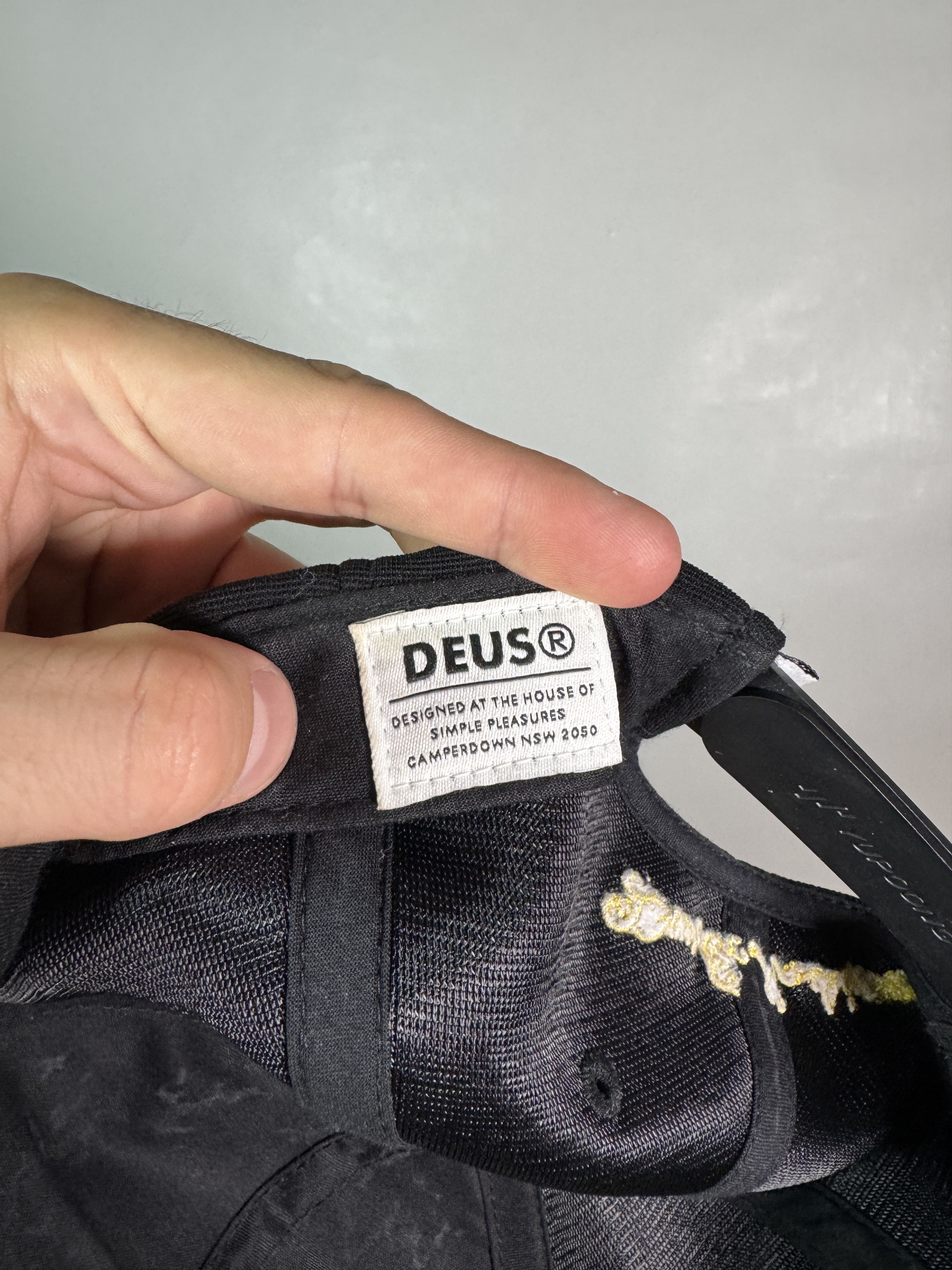 Deus Ex Machina Deus Ex Machina Patrol Trucker Cap Black Size ONE SIZE - 7 Thumbnail