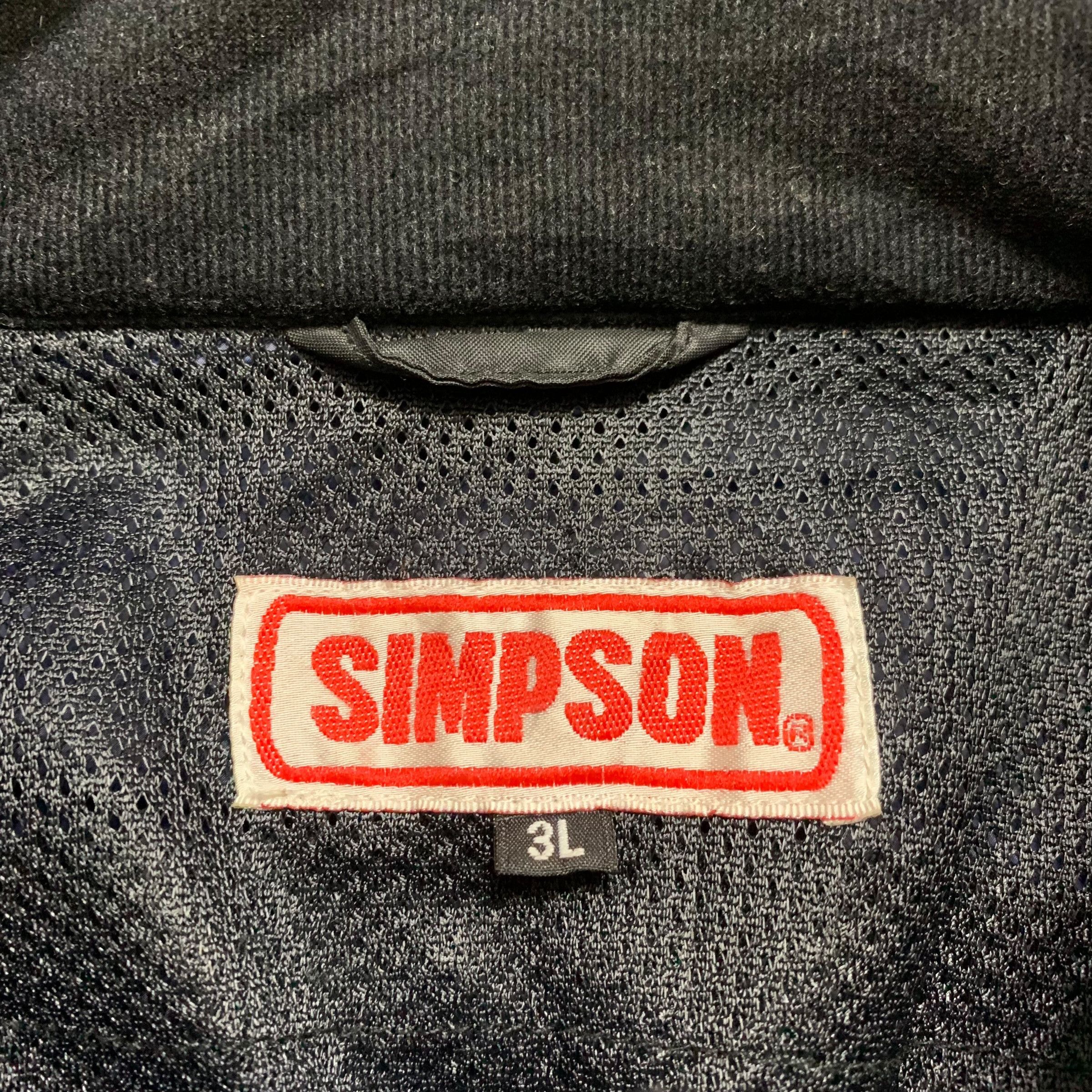 Sports Specialties Simpson Big Logo Motorcycle Riding Jacket Size US XL / EU 56 / 4 - 5 Thumbnail