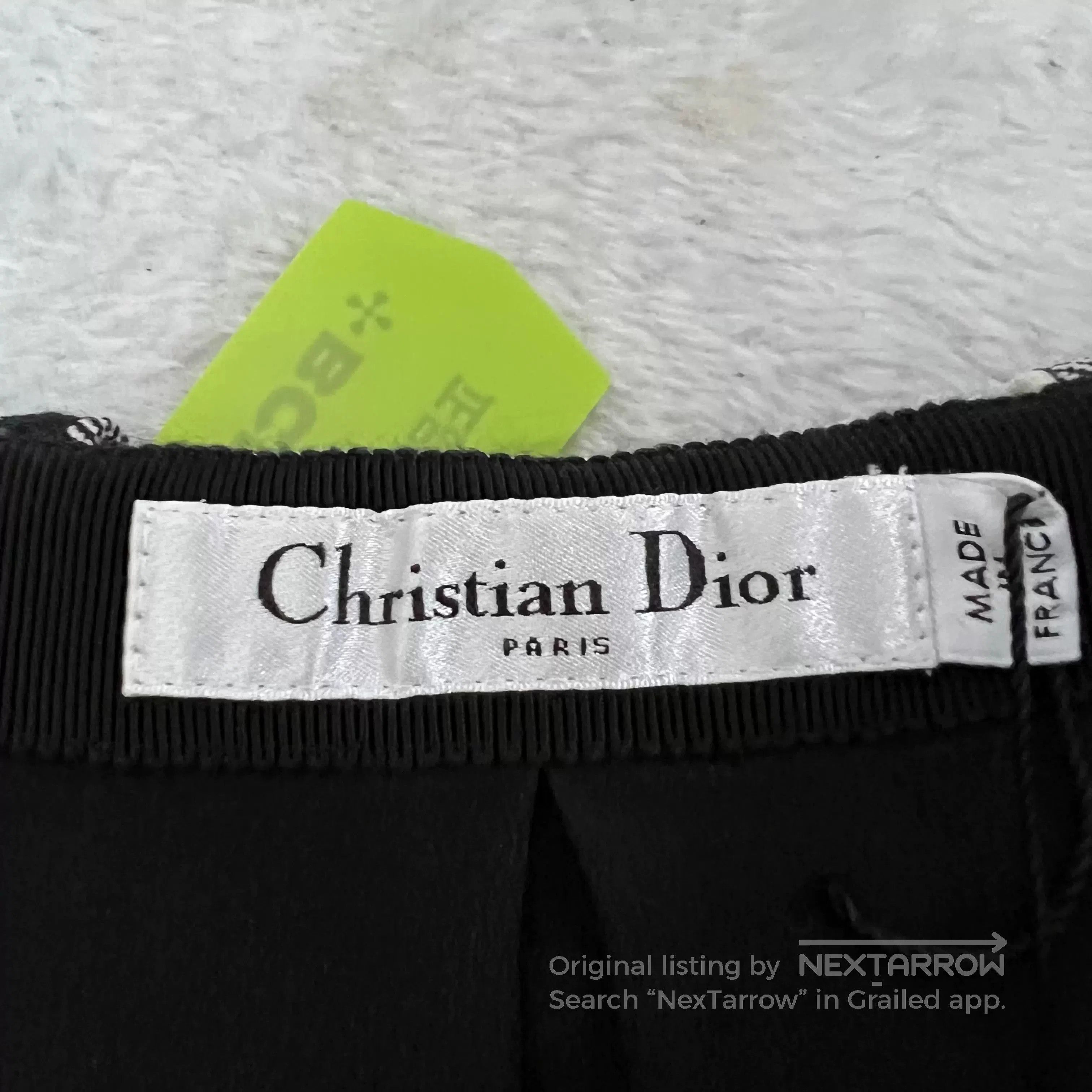 Dior Dior Plaid Mini Skirt. Size 37" - 3 Thumbnail