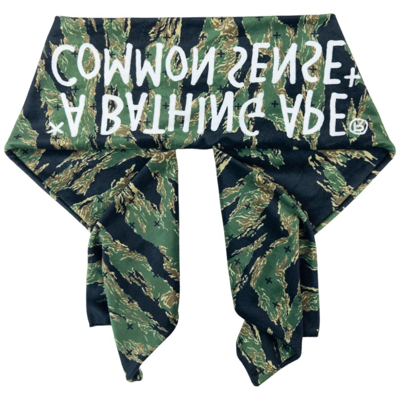 Bape Vintage BAPE Common Sense Camo Scarf Size ONE SIZE - 1 Thumbnail