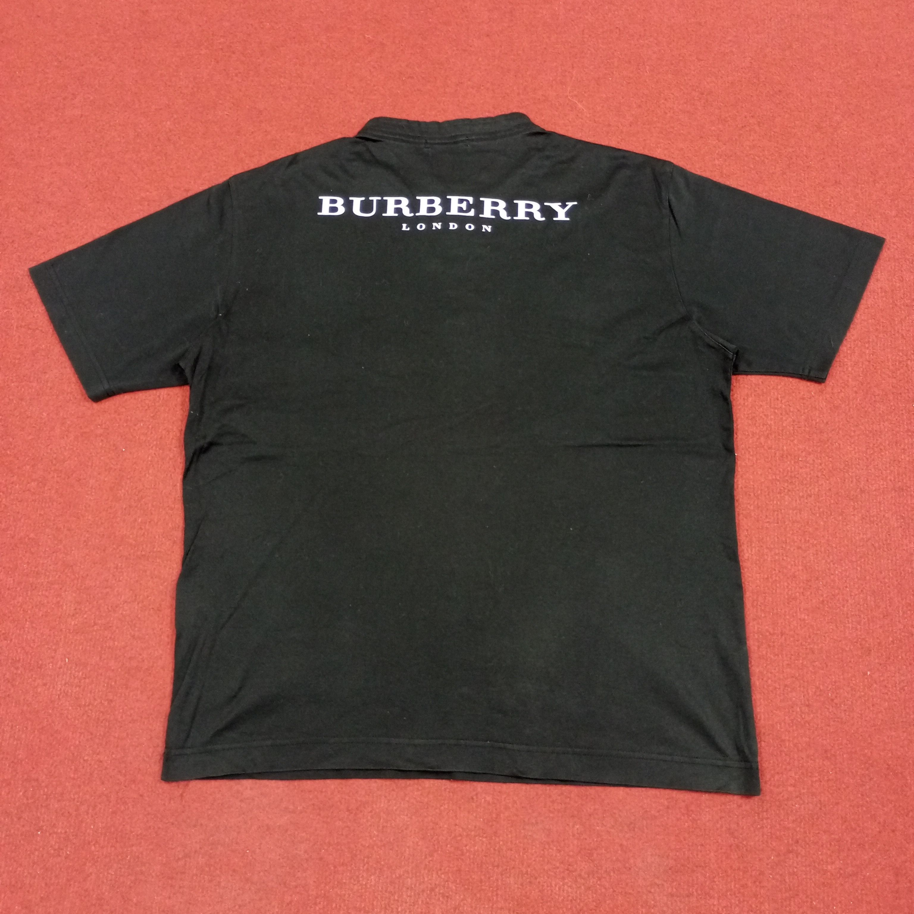 Burberry × Vintage Burberry London Fashion Brand Custom Art Tshirt Size US M / EU 48-50 / 2 - 1 Thumbnail