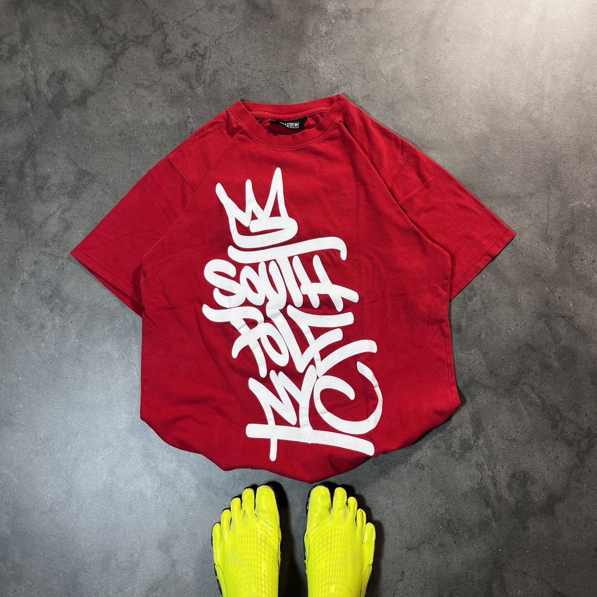 Southpole Southpole Y2K Vintage JNCO Graffiti Big Logo Tee Tshirt Size US M / EU 48-50 / 2 - 2 Thumbnail