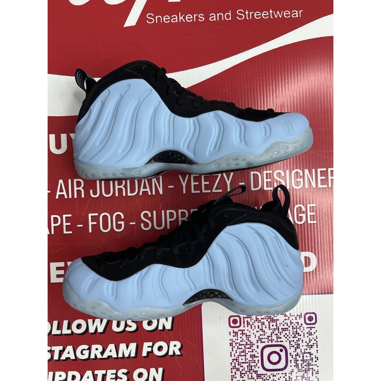 Nike Nike Air Foamposite One Psychic Blue Size 8.5 (HJ6014-400) Size US 8.5 / EU 41-42 - 3 Thumbnail