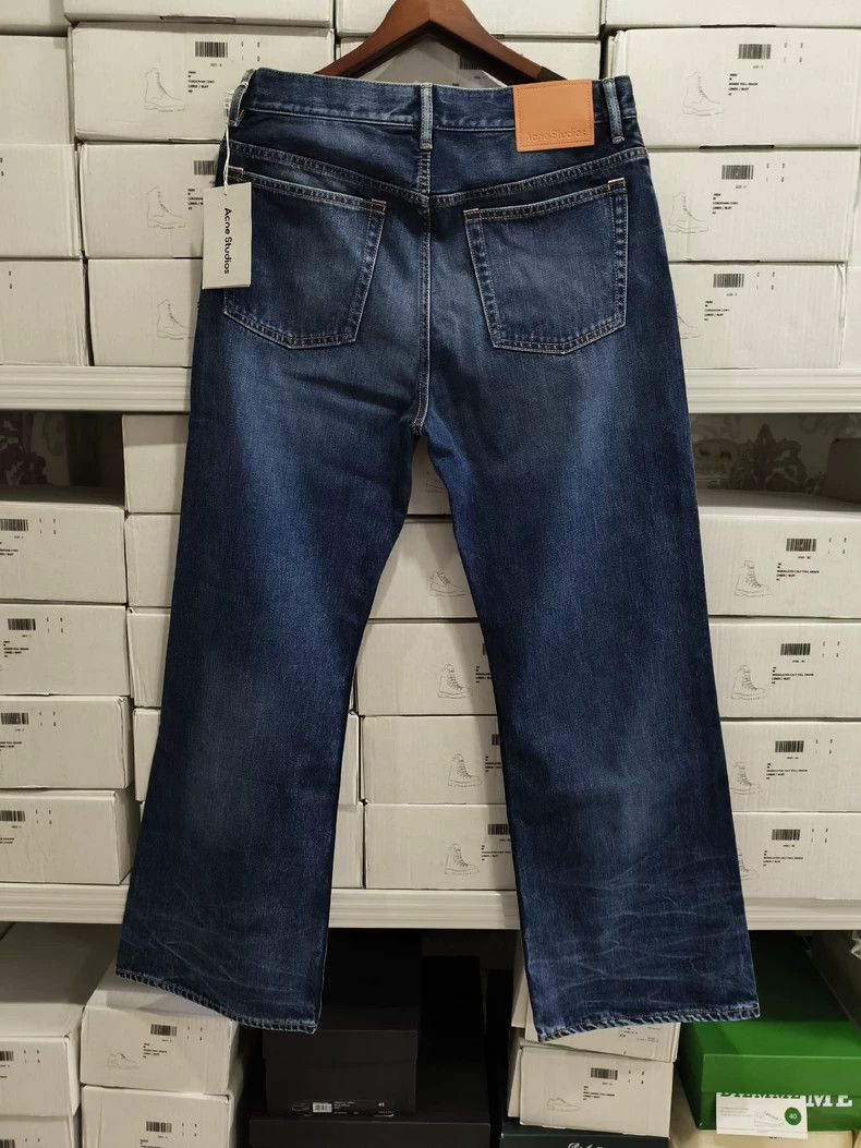 Acne Studios acne studios Water moire blue cat whiskers jeans 2502-Nexta Size US 32 / EU 48 - 4 Thumbnail