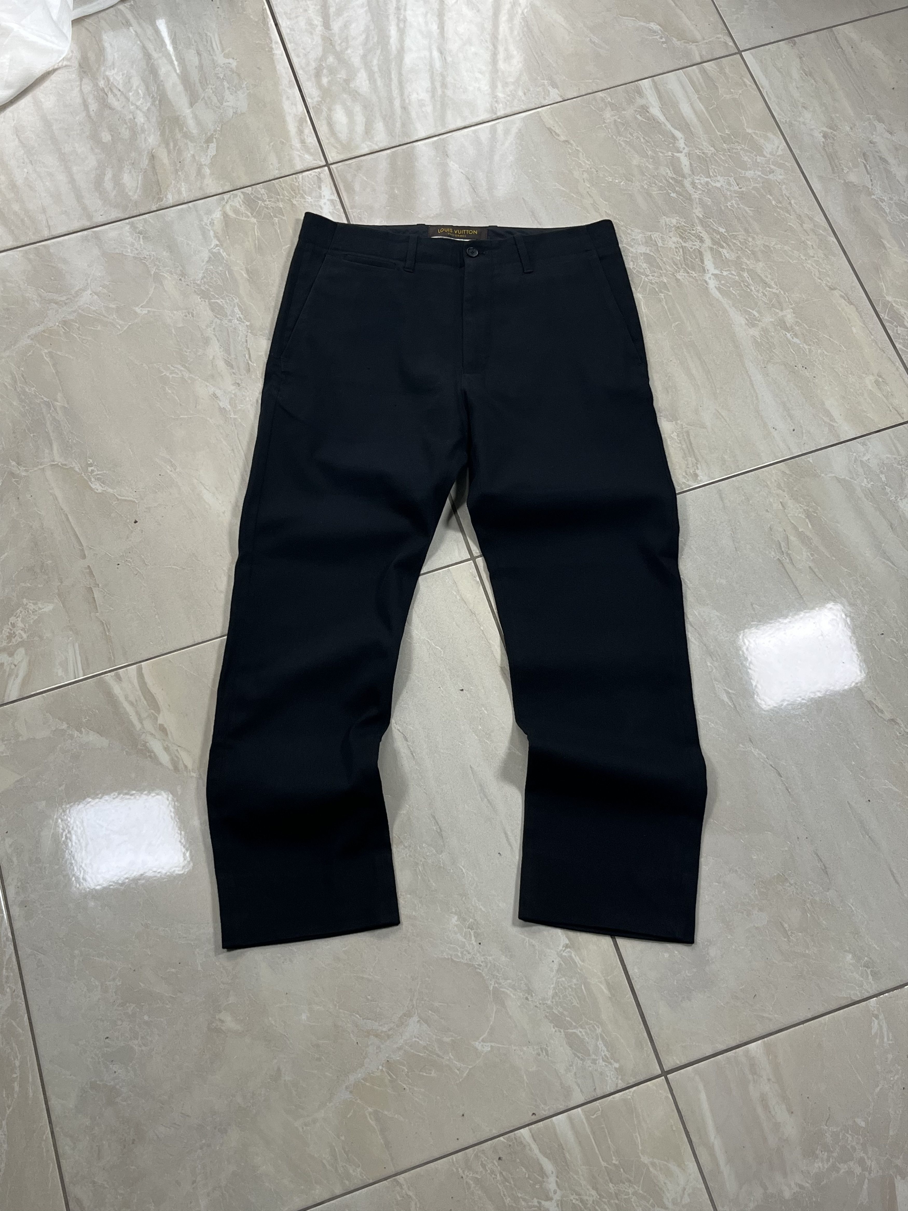 Louis Vuitton Vintage Blue Pants Louis Vuitton Very Rare - Size 46 IT Size US 26 / EU 42 - 1 Thumbnail