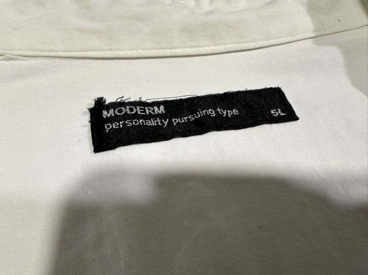 Hysteric Glamour × If Six Was Nine × Japanese Brand 🔥Sick Y2K Moderm Poem Bondage Laces Up Shirt Size US XXL / EU 58 / 5 - 5 Thumbnail