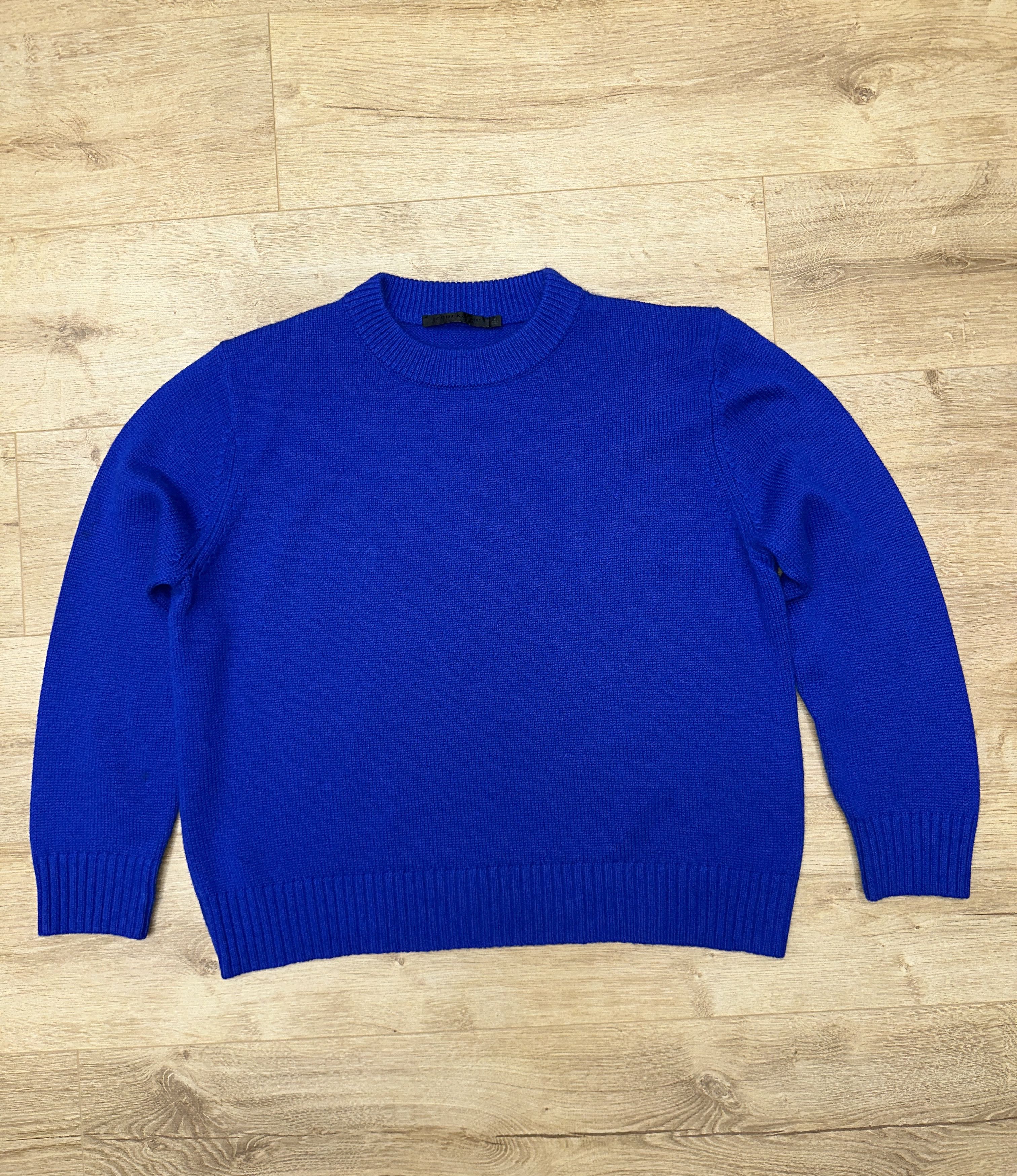 Other Jenni Kayne 100% Cashmere Crewneck Sweater Blue Size M Size M / US 6-8 / IT 42-44 - 1 Thumbnail