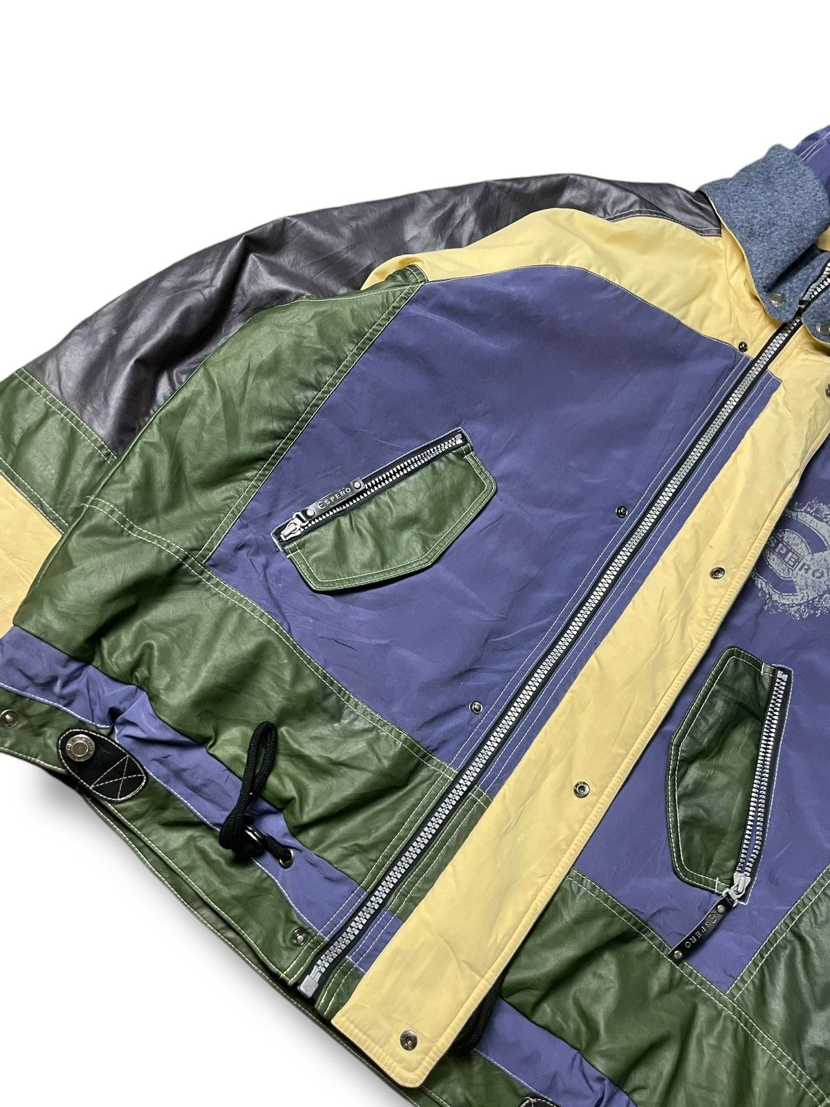 Designer × Japanese Brand × Vintage Vintage ESPERO Brand Multi pocket Hooded Jacket (88) Size US XL / EU 56 / 4 - 6 Thumbnail