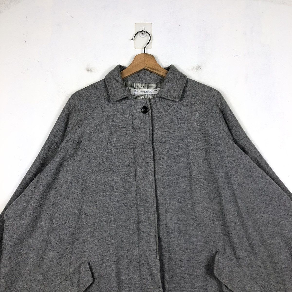 Japanese Brand × Vintage 📌VINTAGE OVERSIZED LONG JACKET JOURNAL STANDARD BLANKET Size US L / EU 52-54 / 3 - 5 Thumbnail
