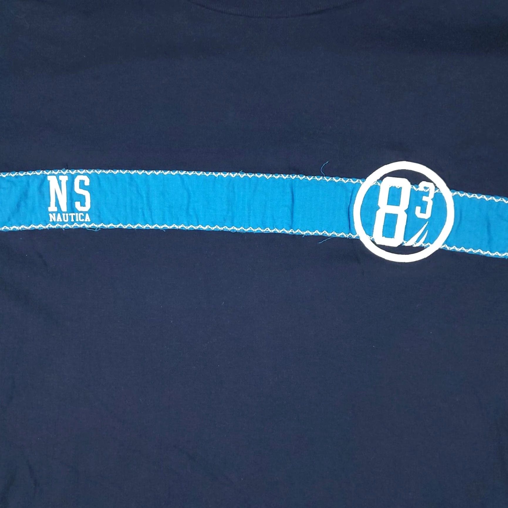 Nautica Nautica T Shirt Mens XL Blue Crew Neck Short Sleeve Cotton Logo Casual - Men XL Blue Nautica Shirt (Adult) Size US XL / EU 56 / 4 - 2 Thumbnail