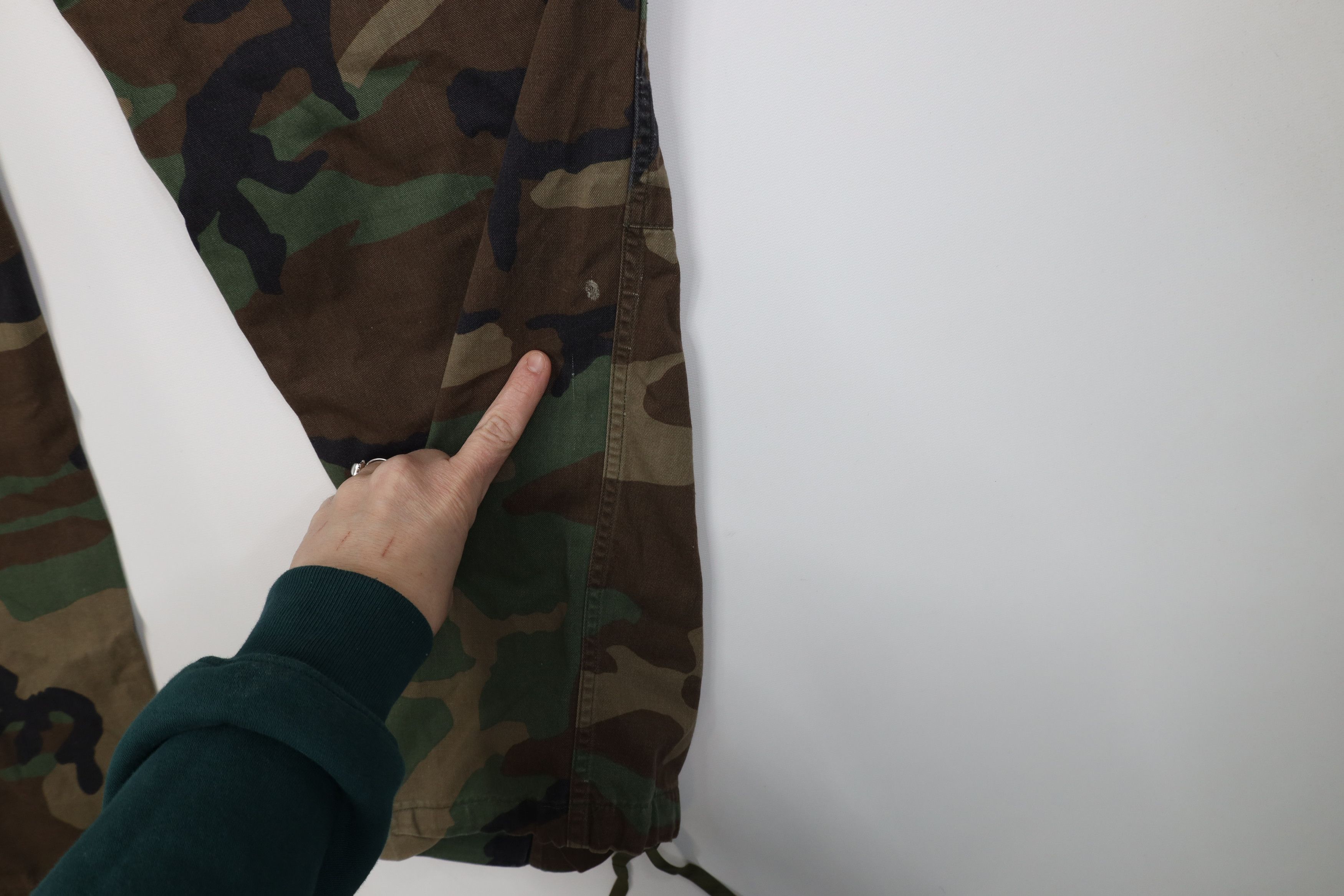 Vintage Vintage 90s USGI Camouflage Combat Cargo Trousers Pants US Size US 34 / EU 50 - 14 Thumbnail
